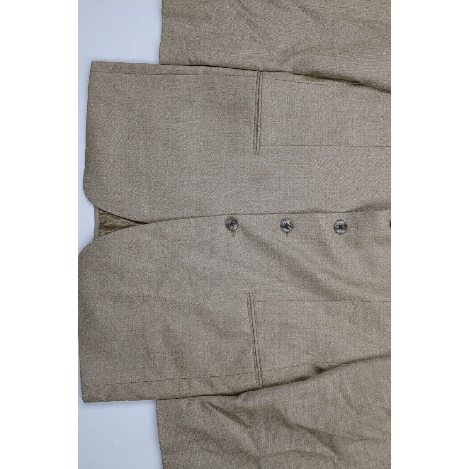 Fubu × Vintage Vintage 90s FUBU Baggy Player Pimp Wool 2 Piece Suit Size 42L - 4 Thumbnail