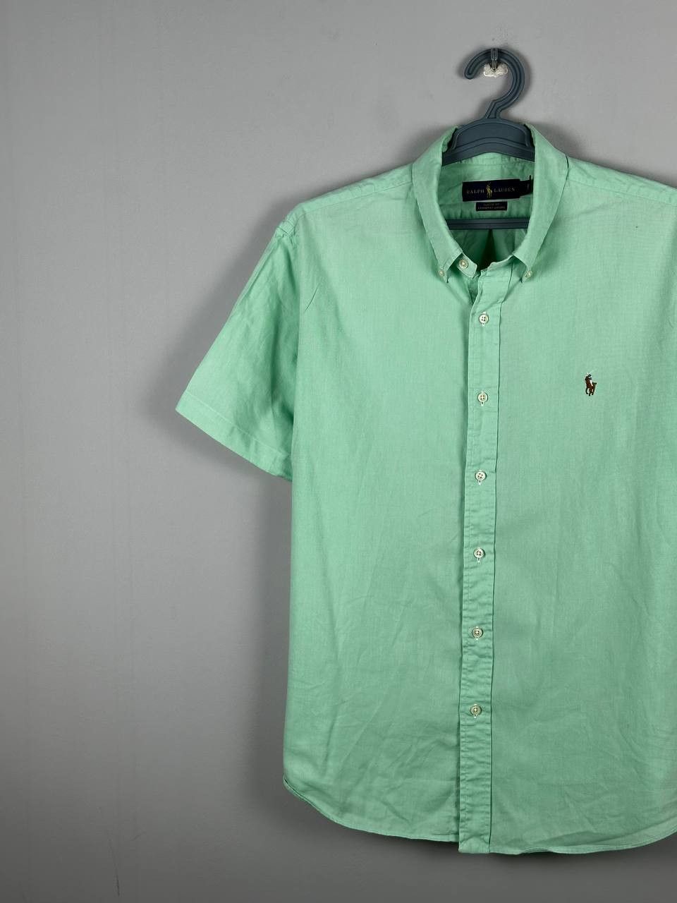 Polo Ralph Lauren Polo Ralph Lauren Luxury Oxford Short Sleeve Shirt Size US L / EU 52-54 / 3 - 3 Thumbnail