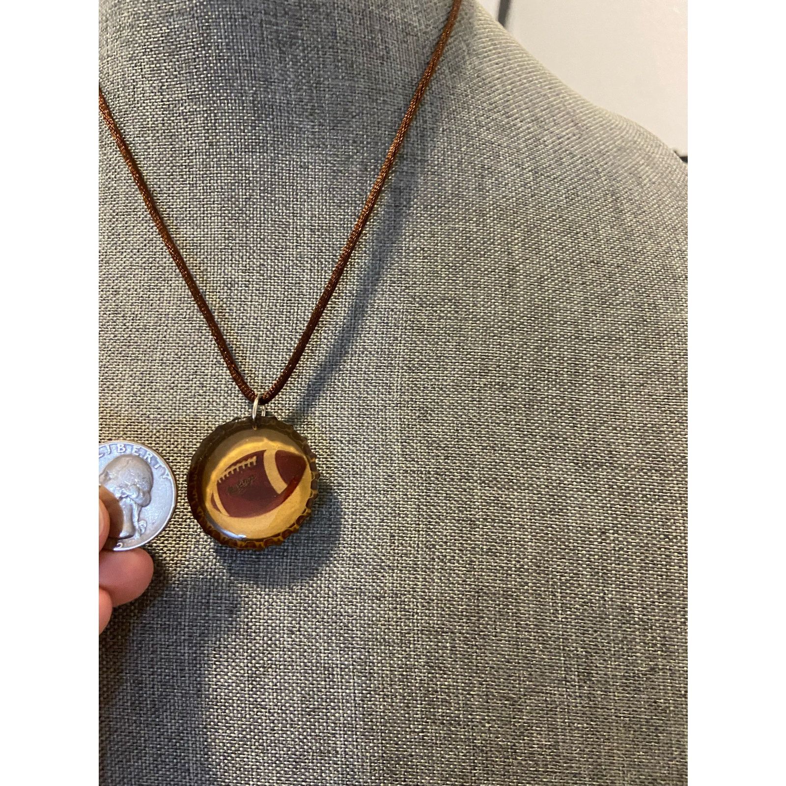 Other football necklace Size ONE SIZE - 2 Thumbnail