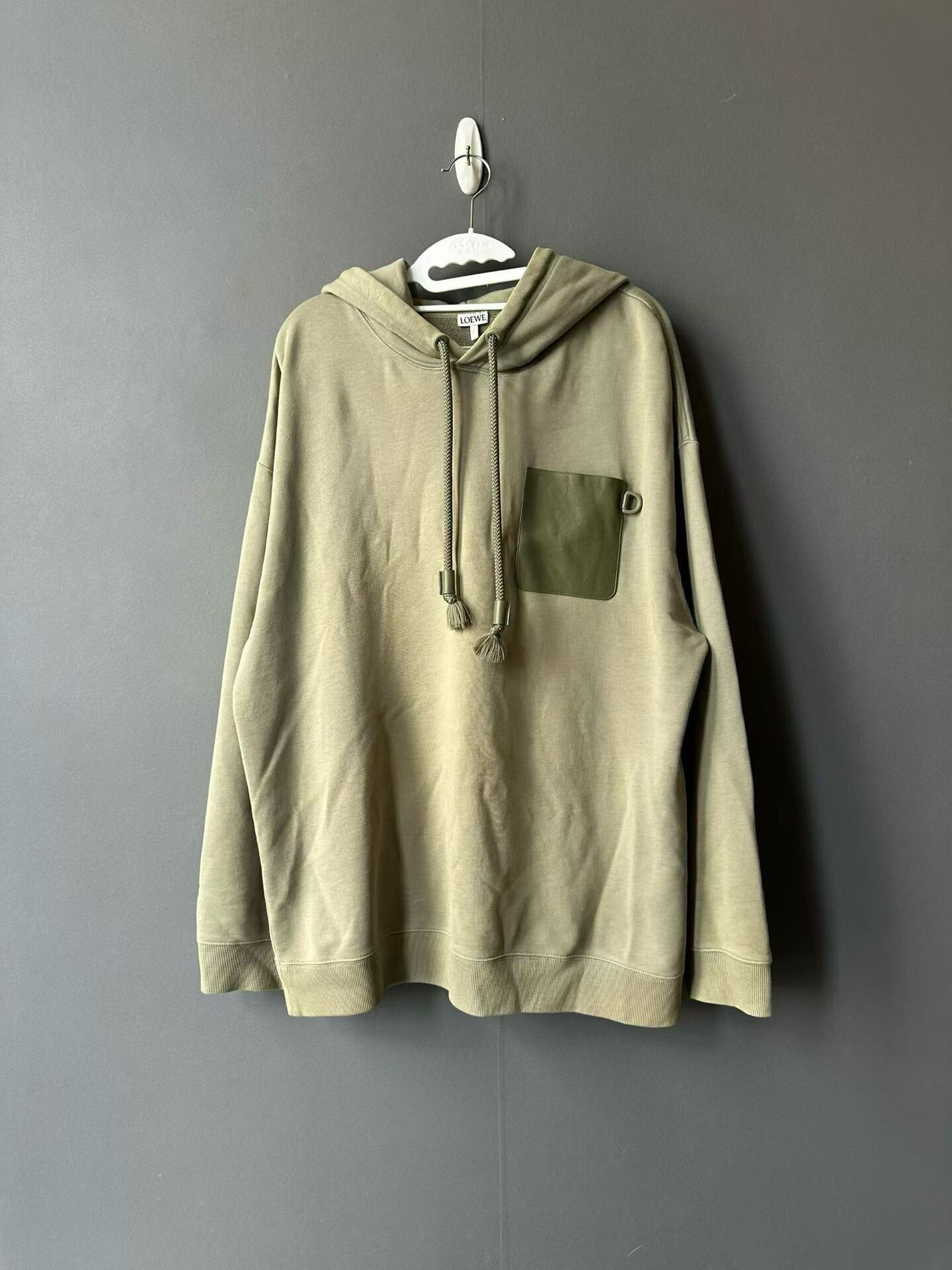 Loewe Loewe Leather Label Hoodie Size US XL / EU 56 / 4 - 1 Thumbnail