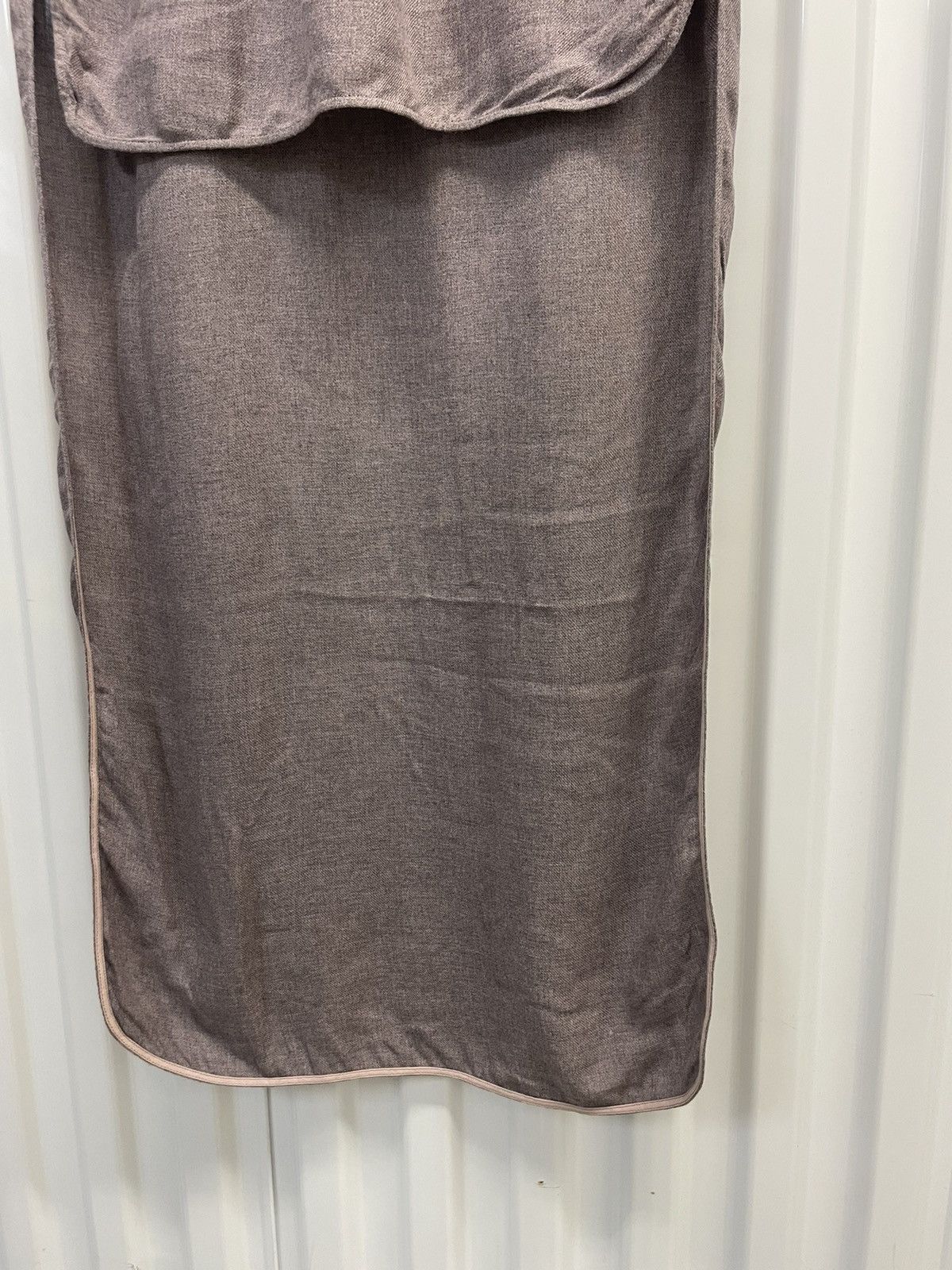 Maison Margiela MM6 Maxi Dress Collared Button High Low Viscose Purple Size S / US 4 / IT 40 - 8 Thumbnail