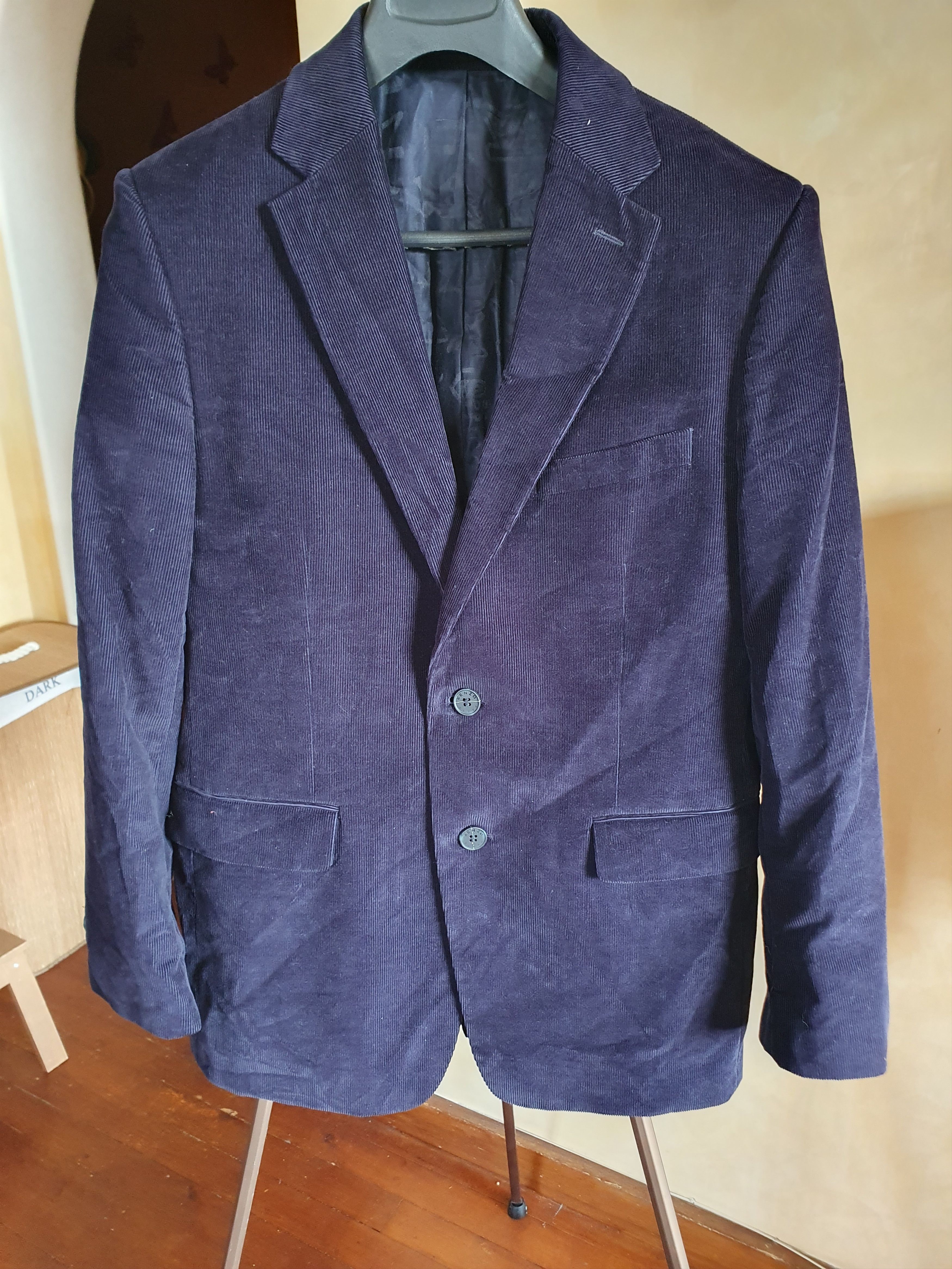 Kenzo Kenzo Courduroy Blazer 2 Buttons Single-Breasted sz 50 Size 50R - 2 Thumbnail