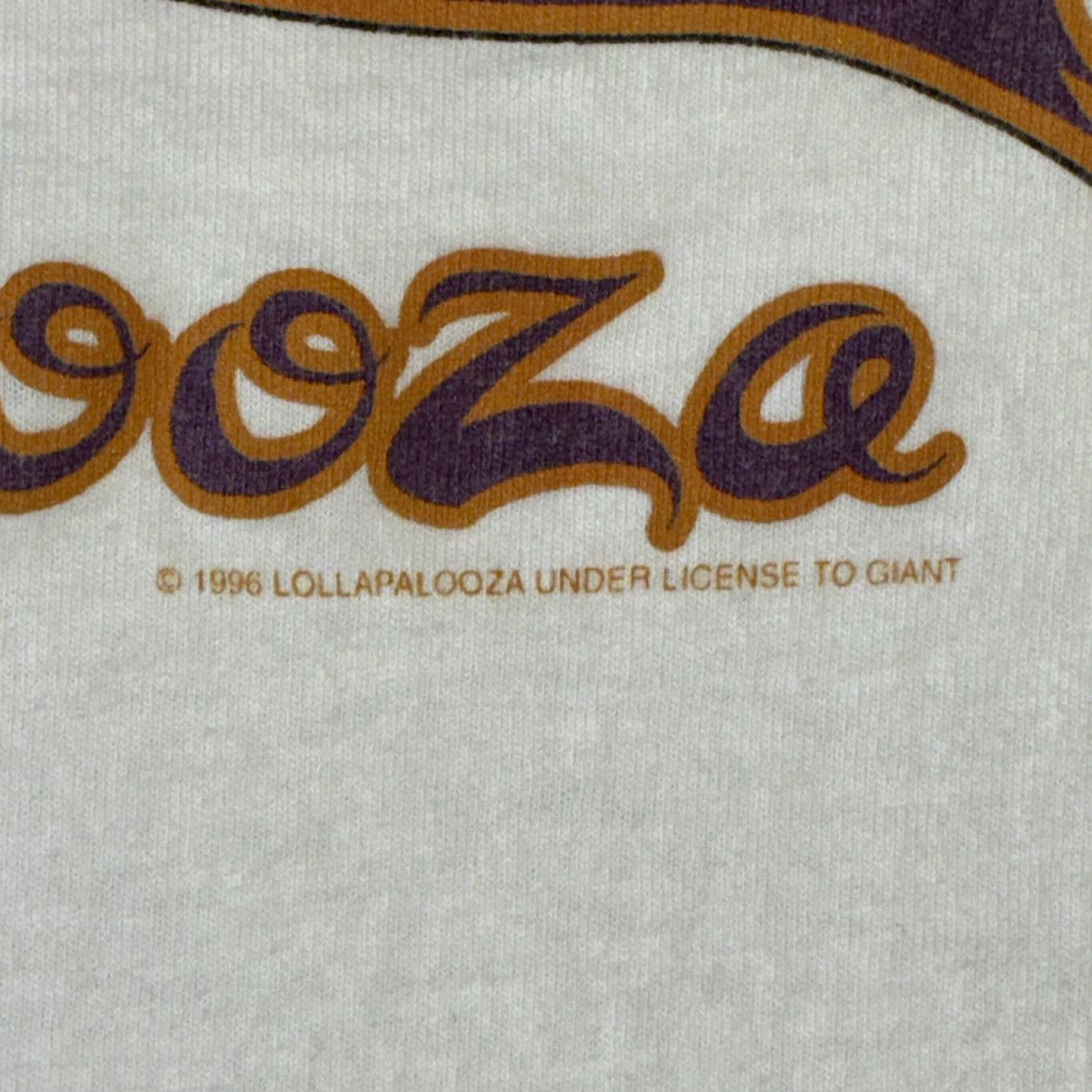 Giant 1996 Lollapalooza Fractal Butterfly Summer of Noise shirt Size US L / EU 52-54 / 3 - 3 Thumbnail