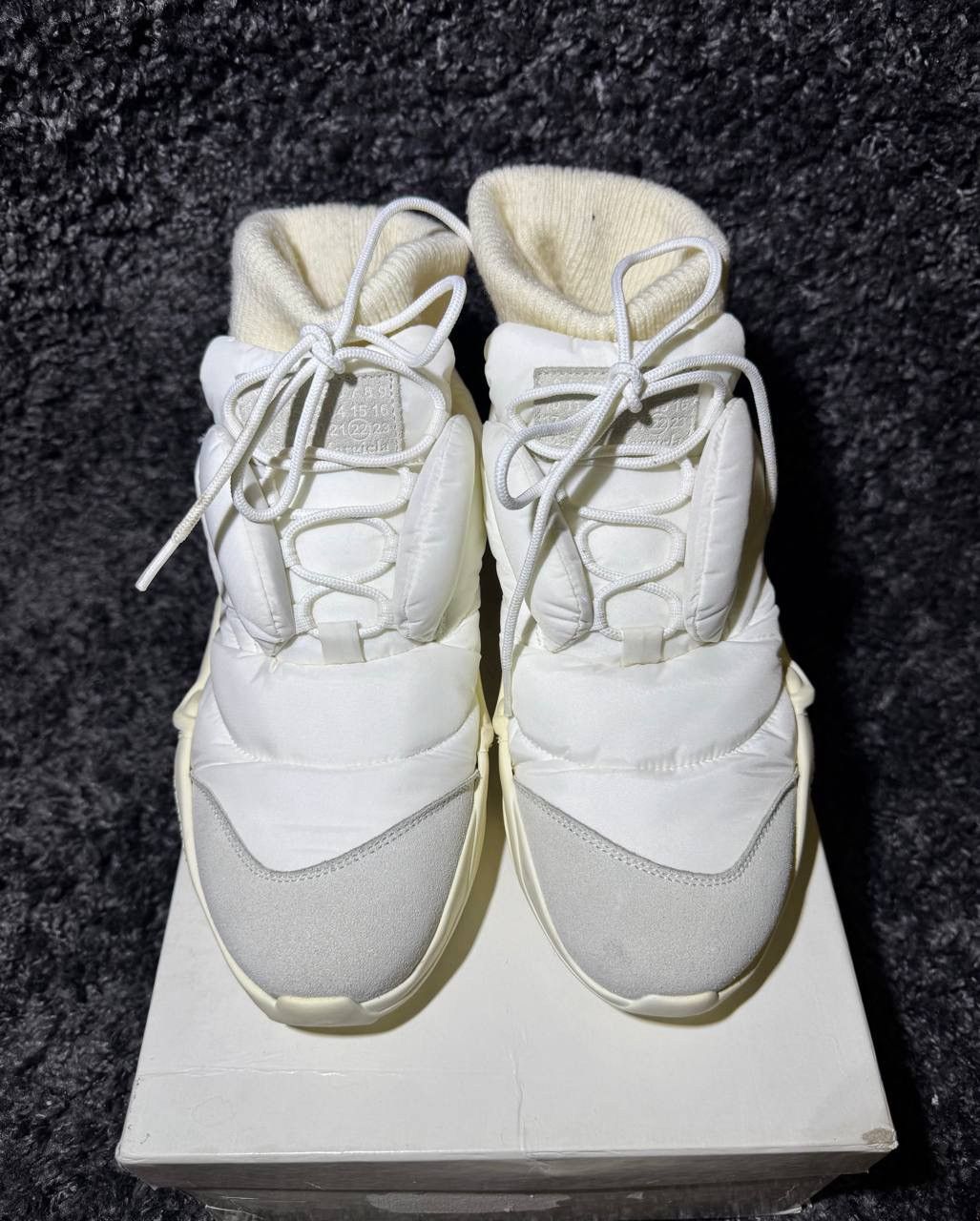 Maison Margiela Maison Margiela Future High Nylon Puffer White EU41 US8 Stea Size US 8 / EU 41 - 2 Thumbnail