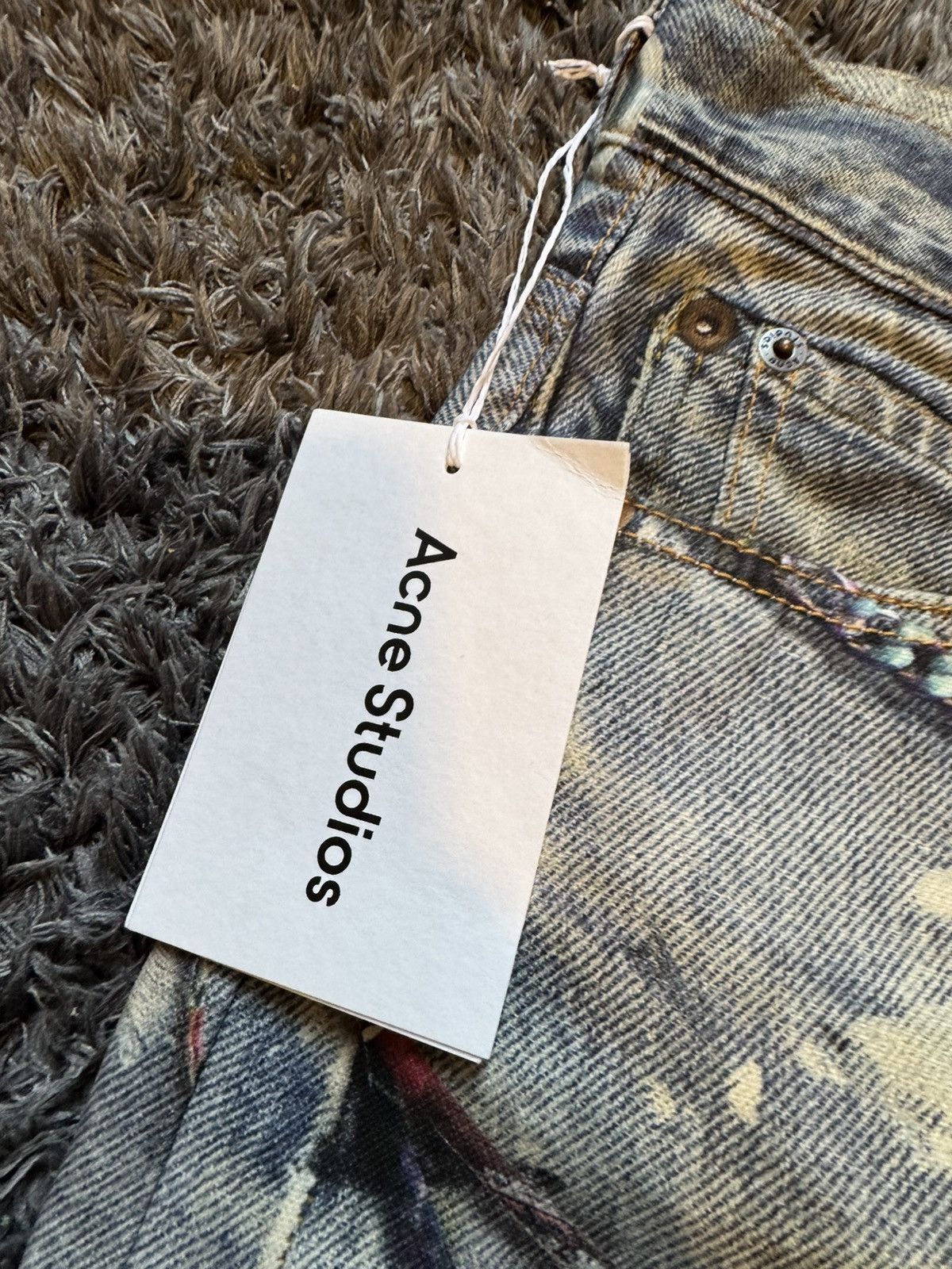 Acne Studios Acne Studios Printed Jeans 1981 Size US 31 - 4 Thumbnail