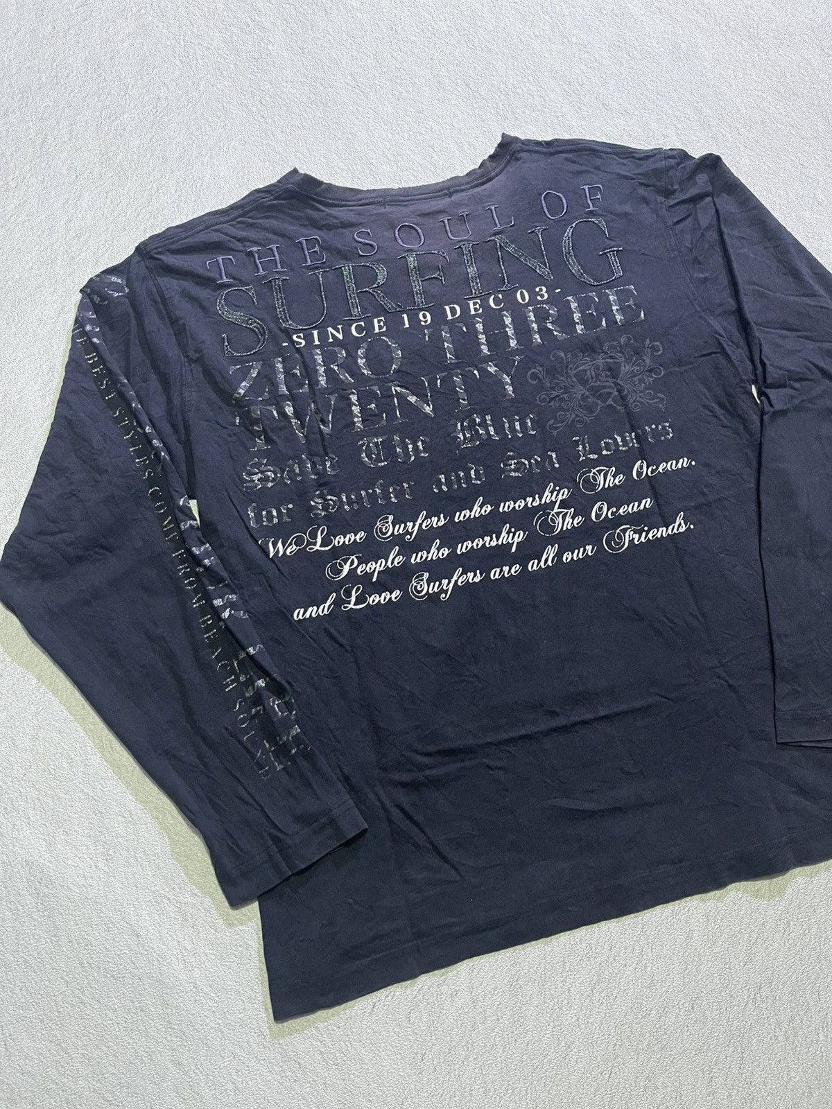 Hysteric Glamour Y2K BEACH JOUND LONG SLEEVE WITH EMBROIDERY STYLE Size US L / EU 52-54 / 3 - 2 Thumbnail