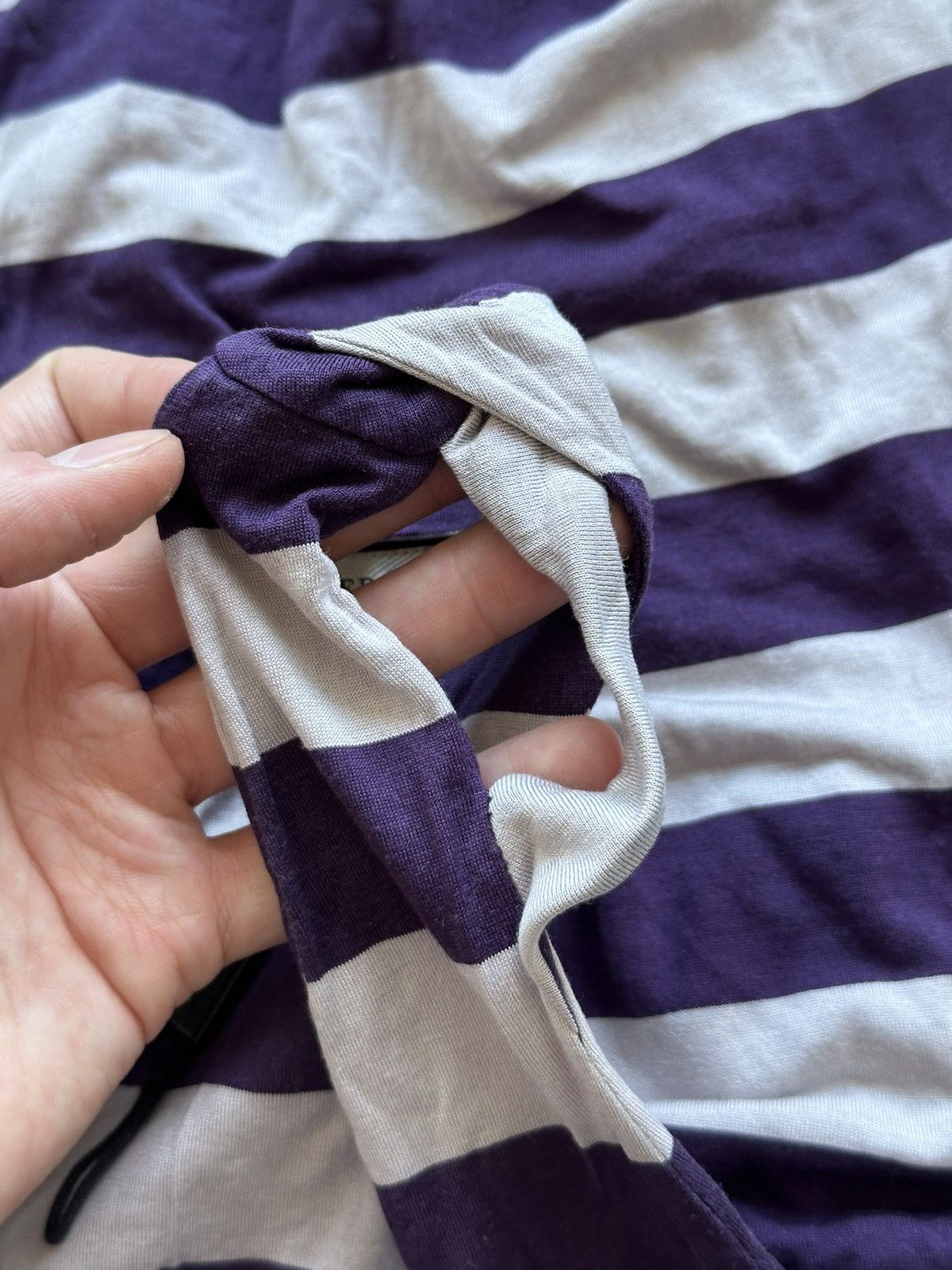 Burberry Burberry London Grey / Purple Striped Tank Top Size S Size S / US 4 / IT 40 - 8 Thumbnail