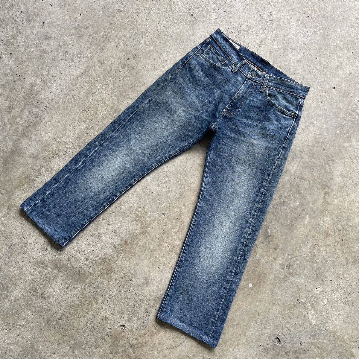 Levi's Vintage Levi’s 505 Big E Faded Denim Jeans Pants W29 Size US 29 - 2 Thumbnail
