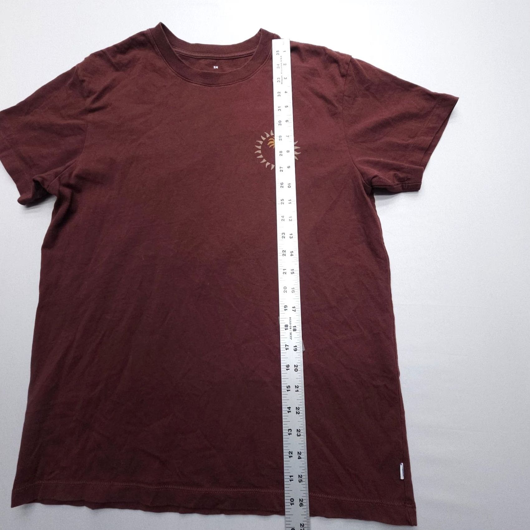 Katin Katin T Shirt Mens Small Red Graphic Tee Hawaiian Surf Coastal Organic Cotton Size US S / EU 44-46 / 1 - 6 Thumbnail