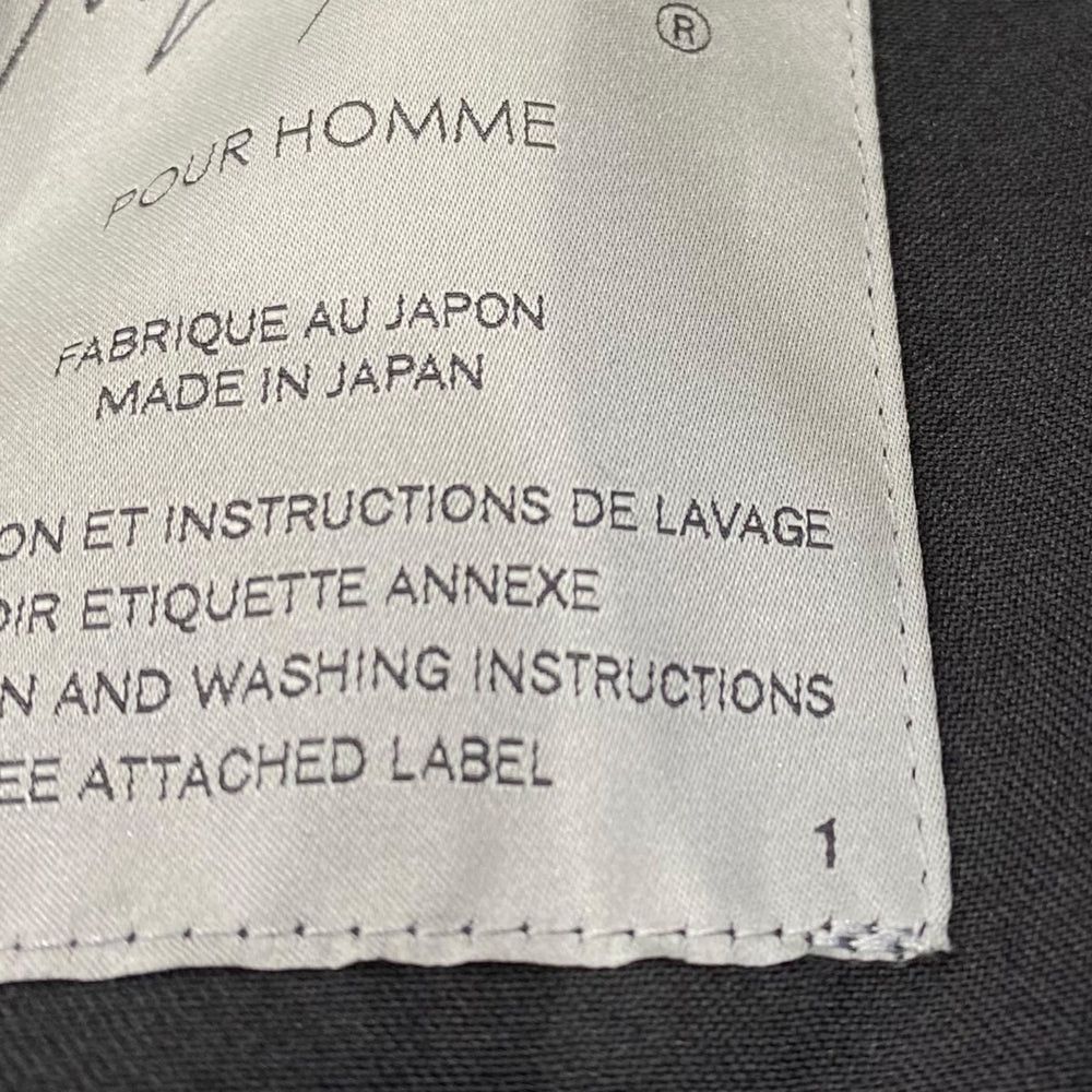 Yohji Yamamoto Yohji Yamamoto pour homme 25SS/DOUBLE PLACKET JUMPSUIT Size US S / EU 44-46 / 1 - 5 Thumbnail