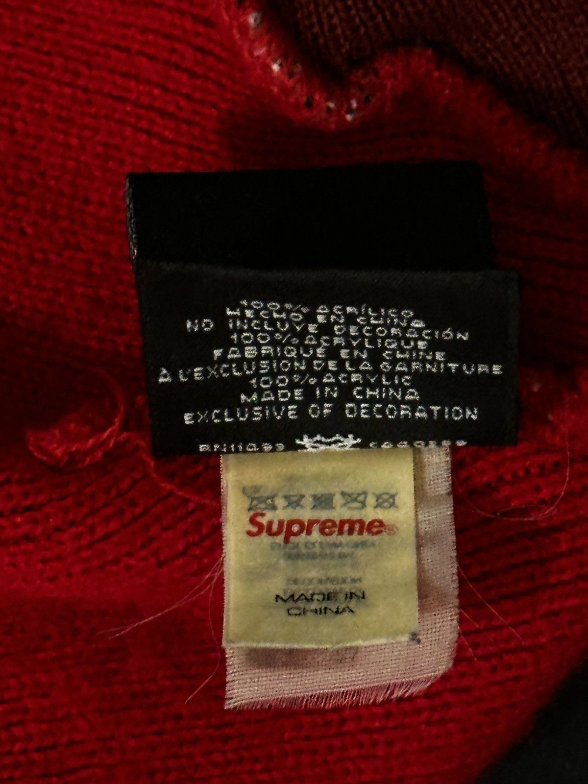 New Era × Supreme FW22 Supreme New Era Split beanie Size ONE SIZE - 6 Thumbnail