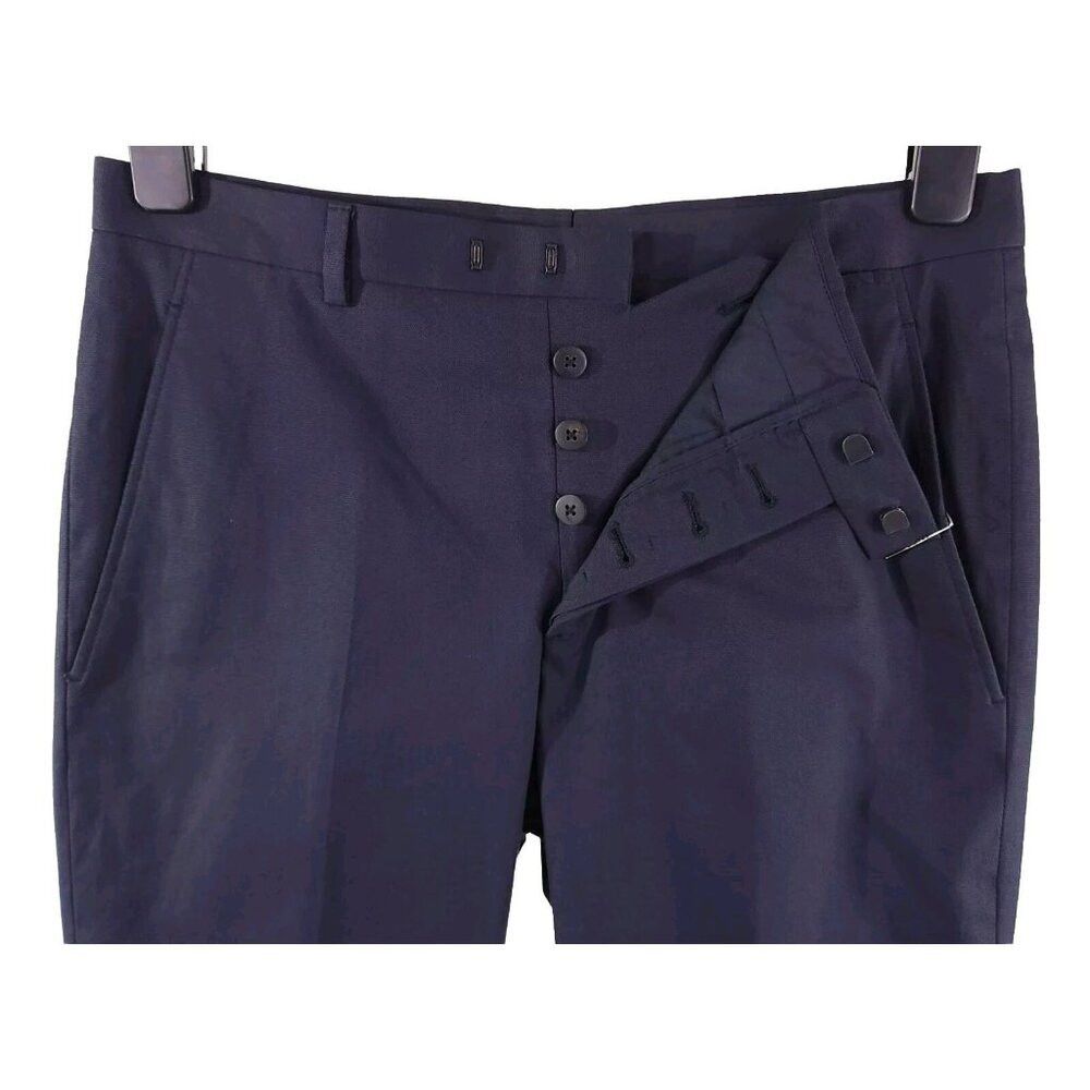 Jil Sander Jil Sander by RAF Simons Tailor Made Trousers 44 US M Navy Size US 28 / EU 44 - 4 Thumbnail
