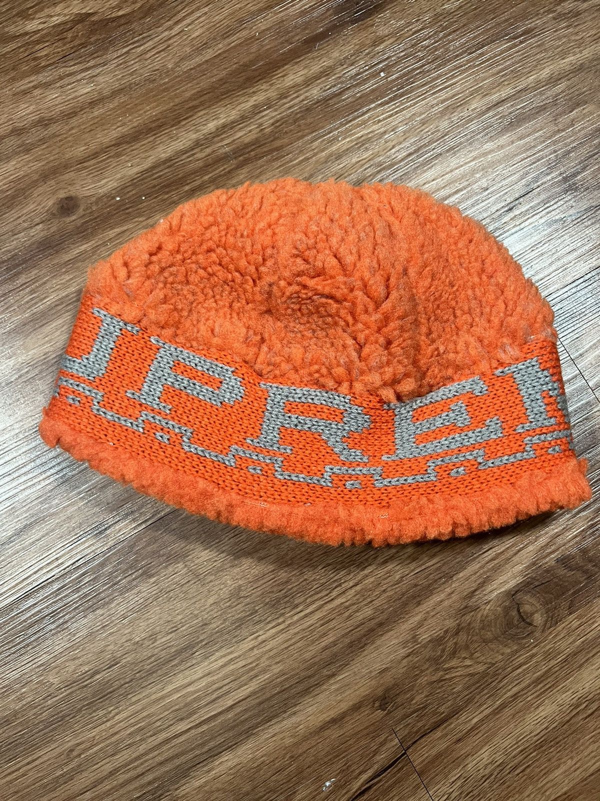 Supreme Big Logo Beanie (FW22) Orange