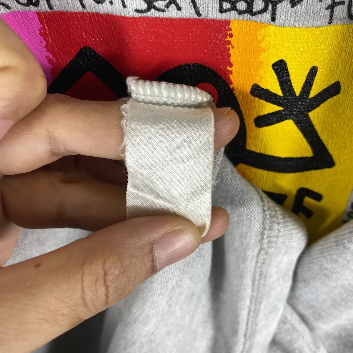 Vintage Vintage 90's DANSKIN Pop Up Graphic Keith Haring Style Size US M / EU 48-50 / 2 - 5 Thumbnail