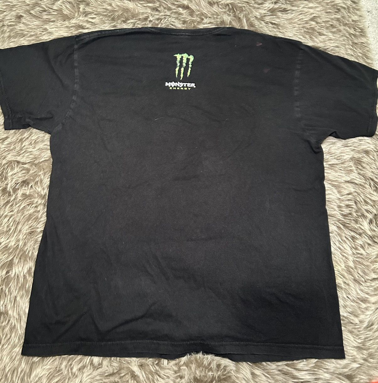 Vintage Monster Energy Shirt Size US XL / EU 56 / 4 - 2 Thumbnail