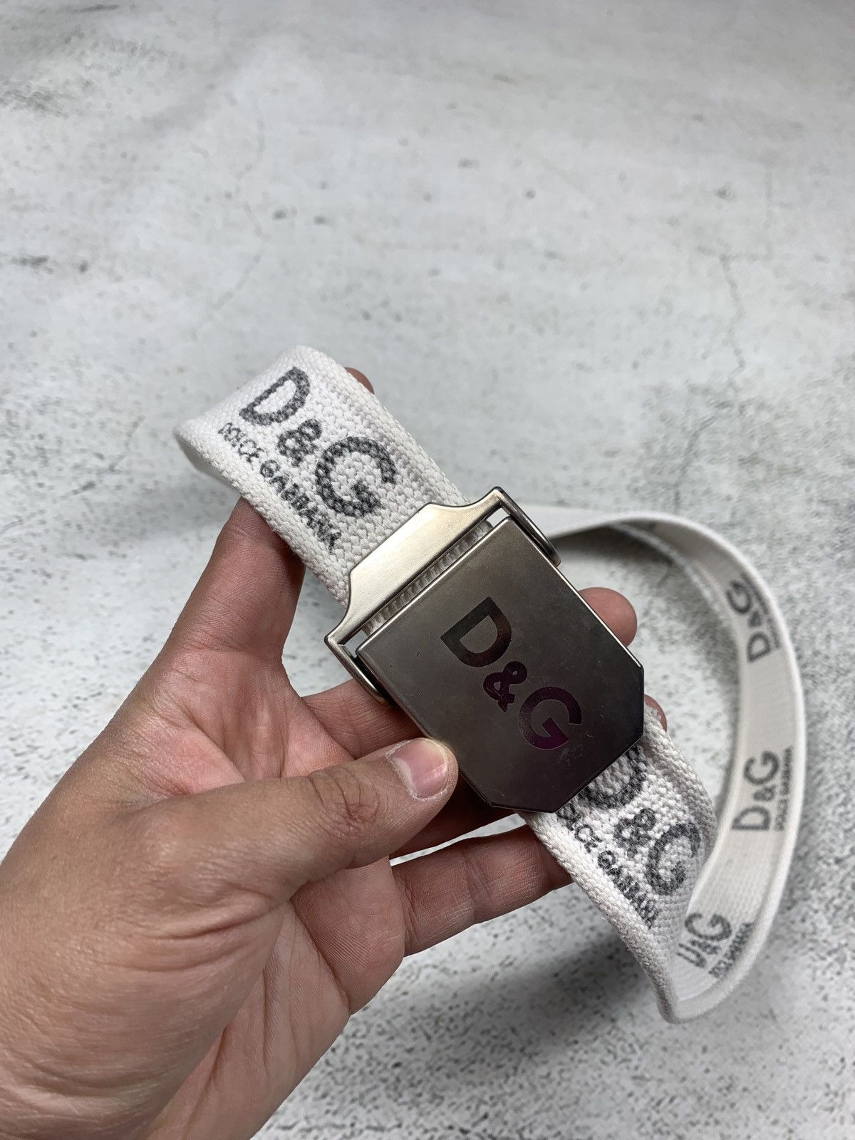 Dolce & Gabbana × Vintage Monogram dolce gabbana belt Size ONE SIZE - 7 Thumbnail