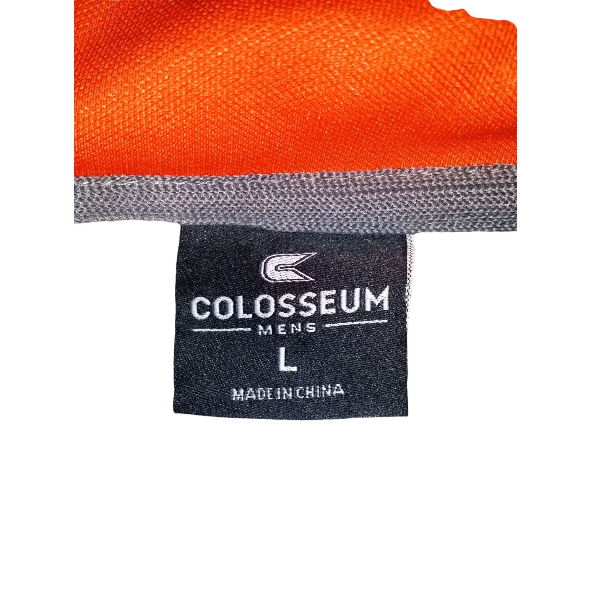 NCAA Clemson Tigers Pullover Men Sz L NCAA Colosseum Gray Orange Size US L / EU 52-54 / 3 - 5 Thumbnail