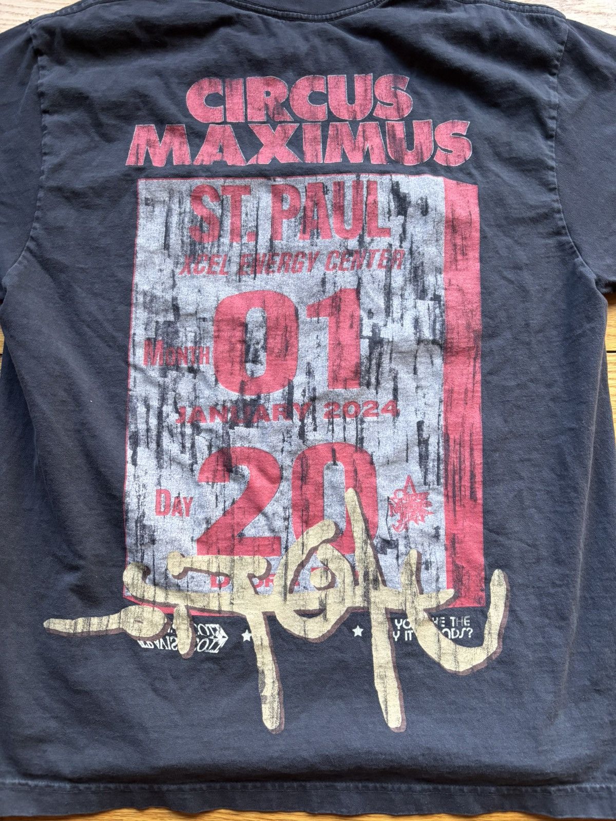Travis Scott Travis Scott Utopia St. Paul Exclusive T-Shirt Size US L / EU 52-54 / 3 - 3 Thumbnail