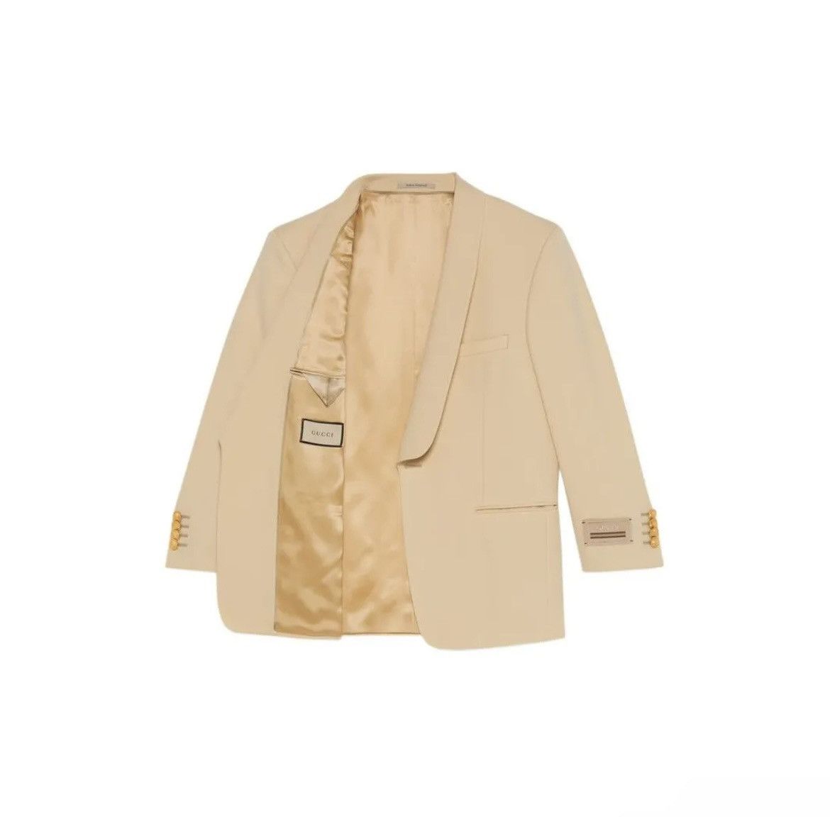 Gucci Gucci Logo Patch Single Breasted Blazer Size IT 44 Size US S / EU 44-46 / 1 - 2 Thumbnail