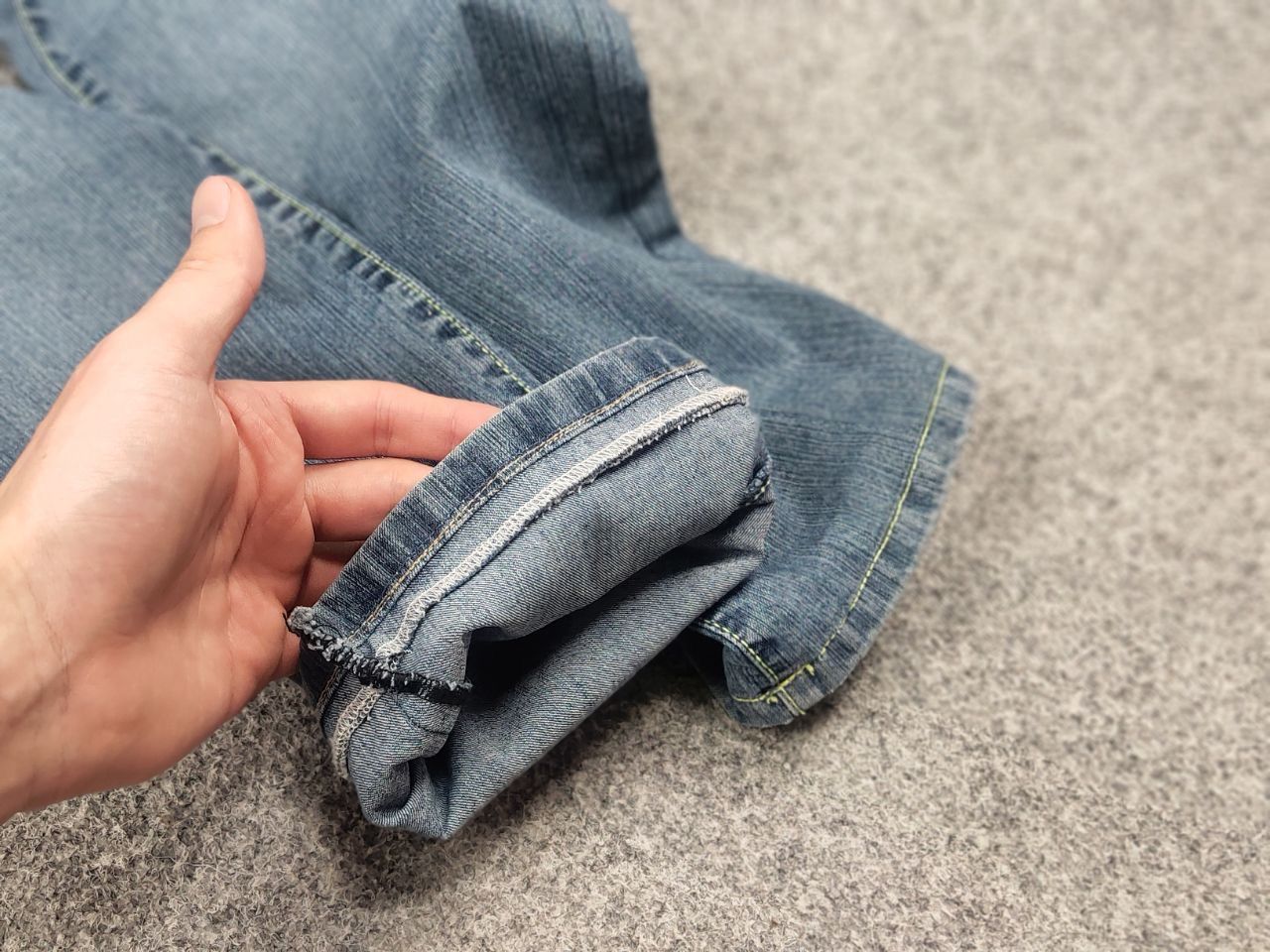 Iceberg Vintage 90's Iceberg Ice J Logo Blue Denim Jeans Size US 30 / EU 46 - 16 Thumbnail