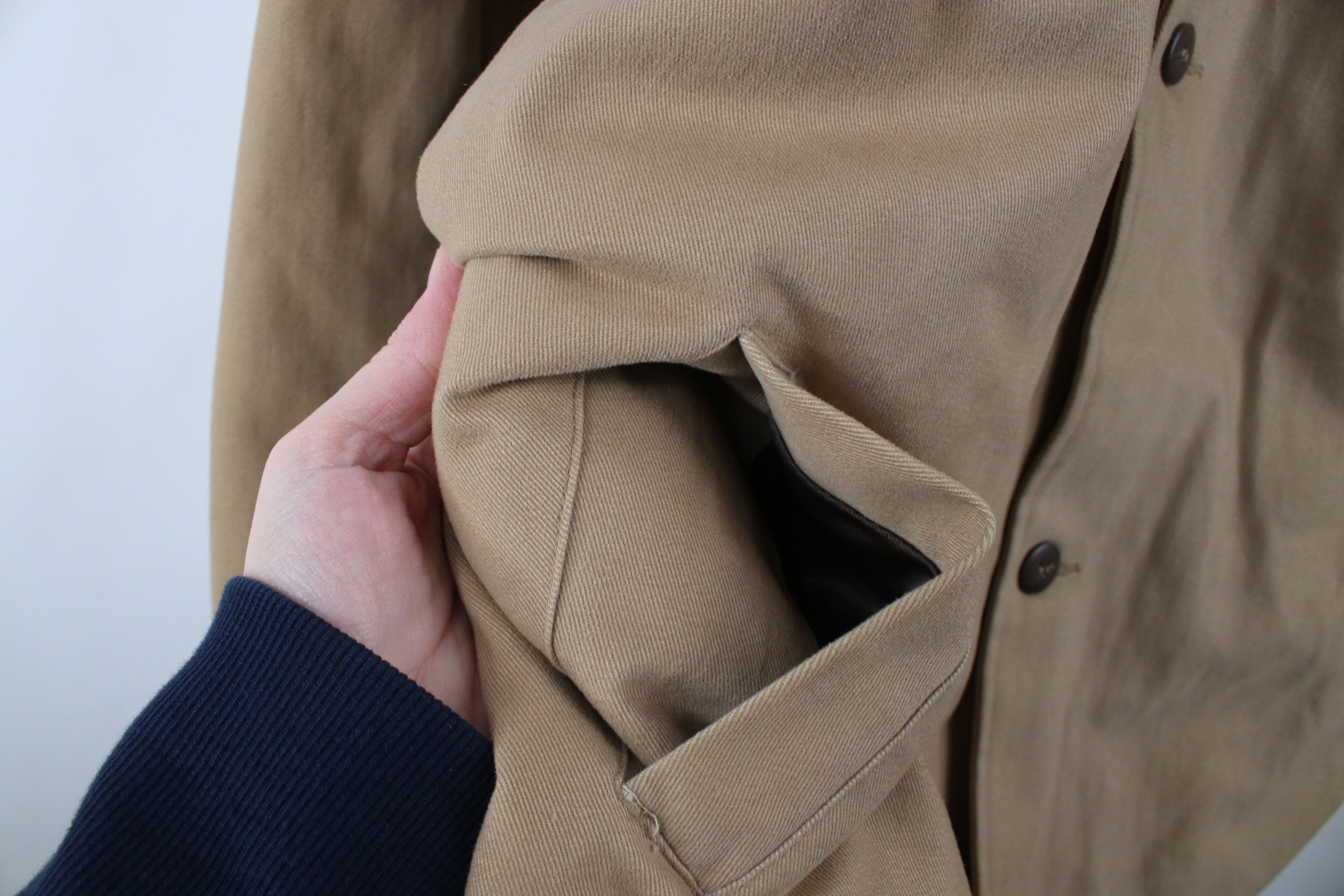 Vintage Vintage 90s Streetwear Leather Quilted Chore Barn Jacket Size US L / EU 52-54 / 3 - 5 Thumbnail