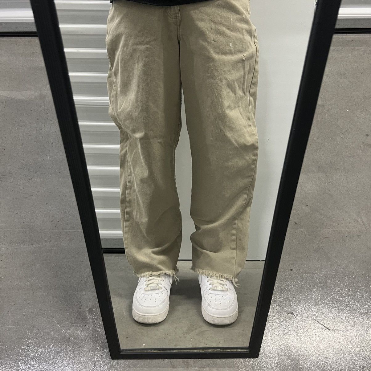 Calvin Klein × Vintage Crazy Vintage Y2K Easy Fit Khaki Calvin klein Jeans! Size US 34 / EU 50 - 1 Thumbnail