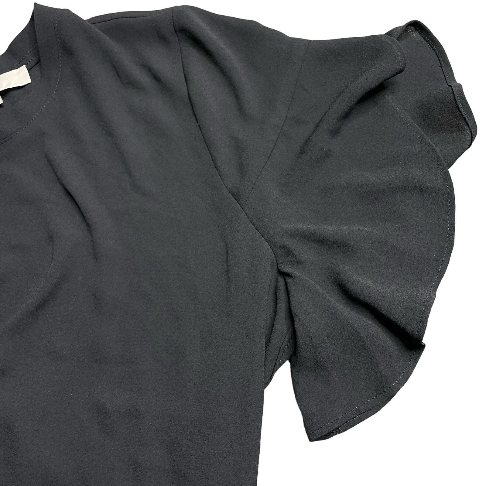 Loft Ann Taylor Loft Black Blouse Size XL / US 12-14 / IT 48-50 - 5 Thumbnail