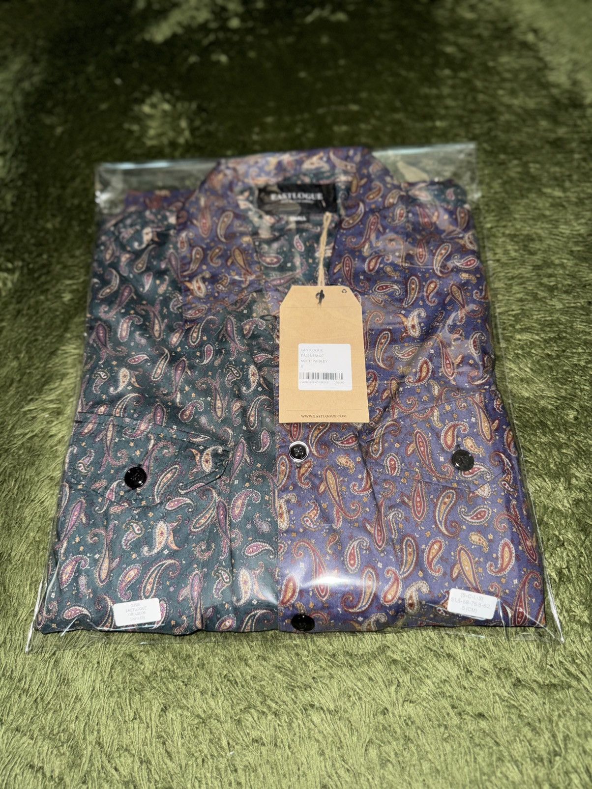 EASTLOGUE [S] EASTLOGUE Multi Paisley Treasure Shirt Jacket Size US S / EU 44-46 / 1 - 13 Thumbnail