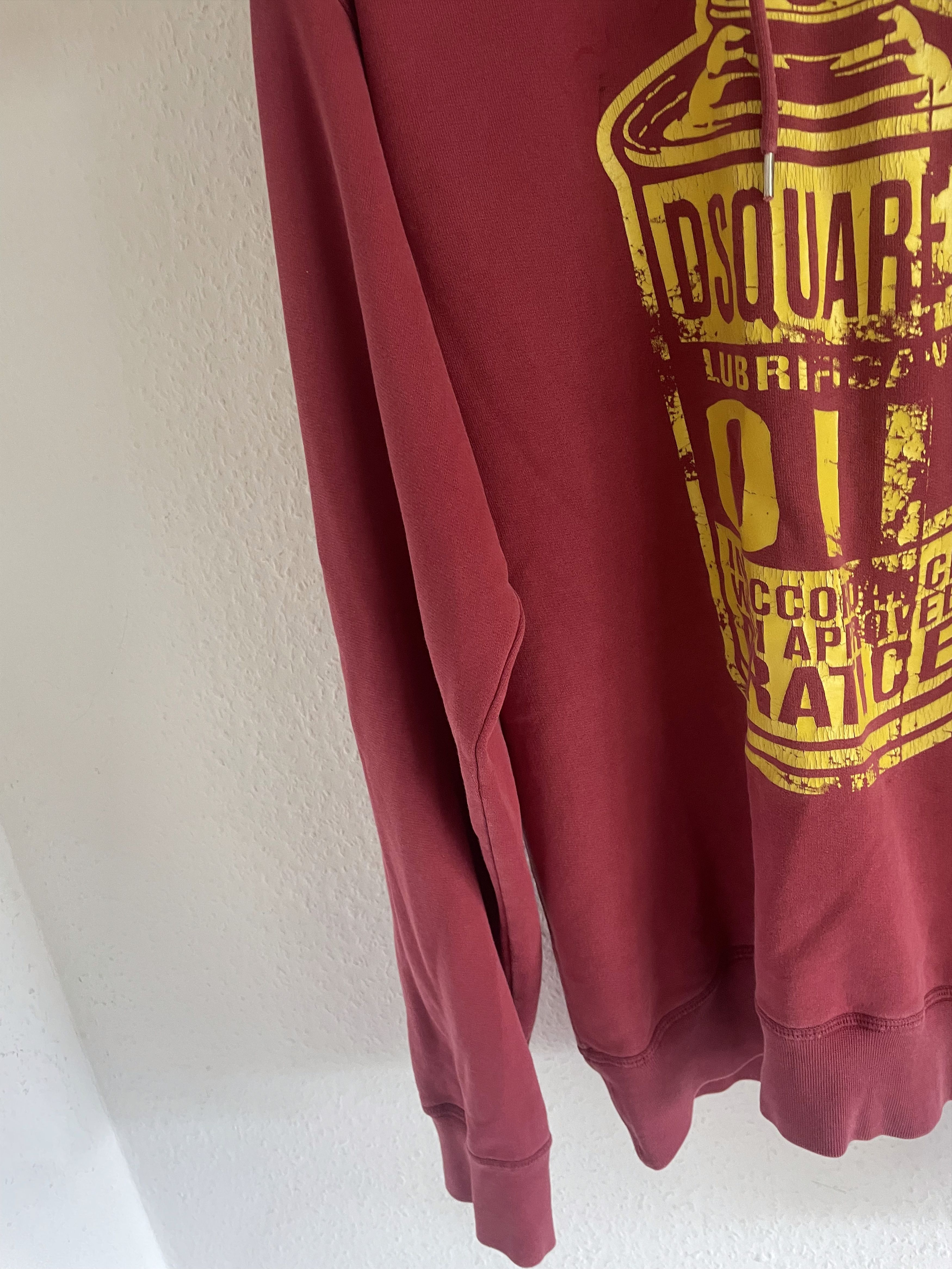 Dsquared2 Lubricant Oil Graphic Hoodie FW12 Size US XL / EU 56 / 4 - 6 Thumbnail