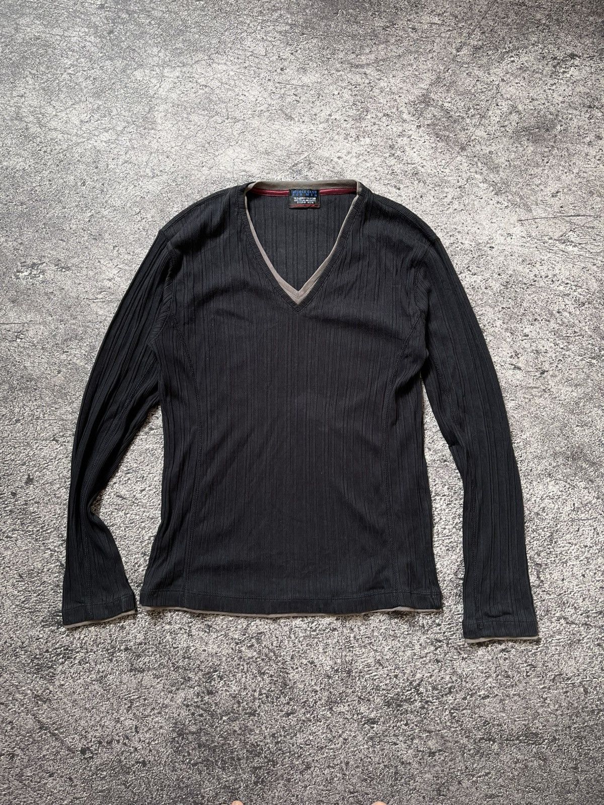 Japanese Brand Y2K Nicole Club double layer ifsixwasnine long sleeve Size US M / EU 48-50 / 2 - 1 Thumbnail