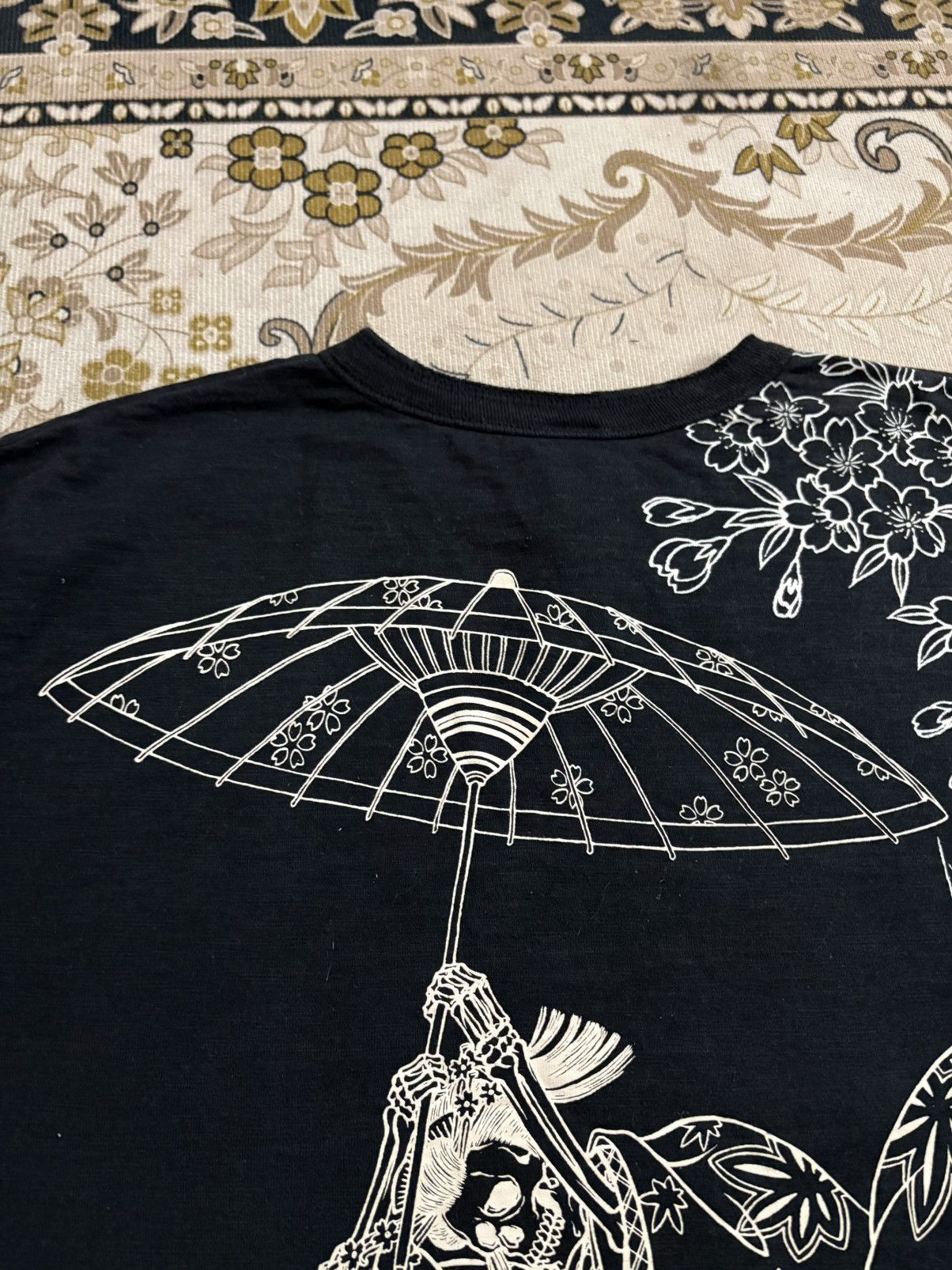Japanese Brand Vintage Japanese Brand Sukajan Full Print Tee Size US L / EU 52-54 / 3 - 5 Thumbnail