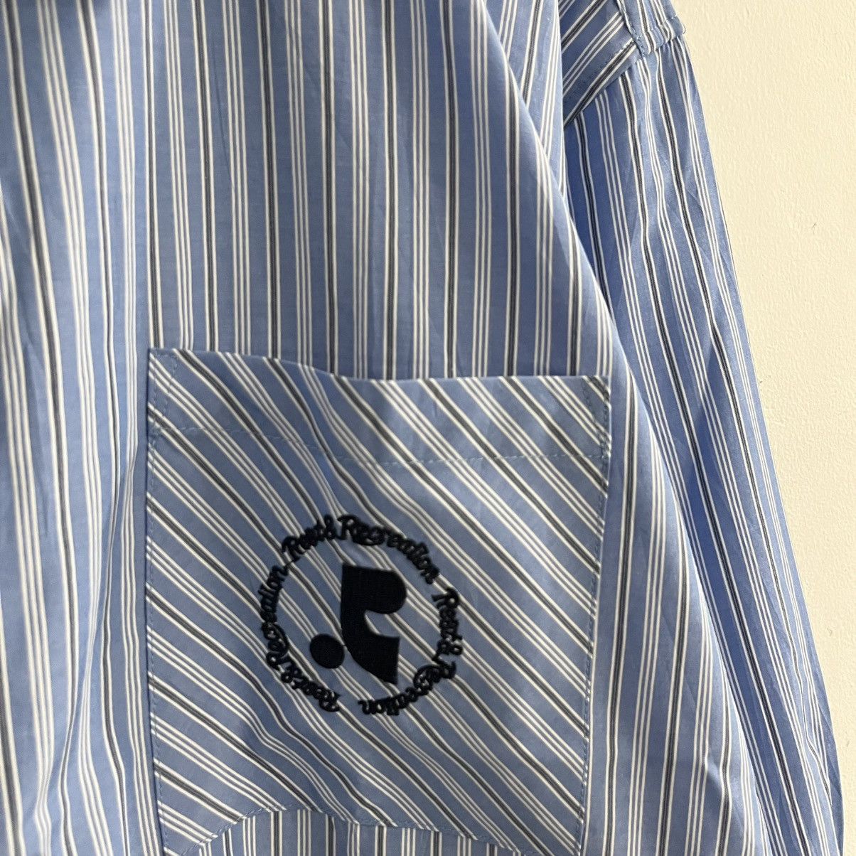 Japanese Brand Rest And Recreation Striped City Boy Oversized Shirt Size US S / EU 44-46 / 1 - 5 Thumbnail