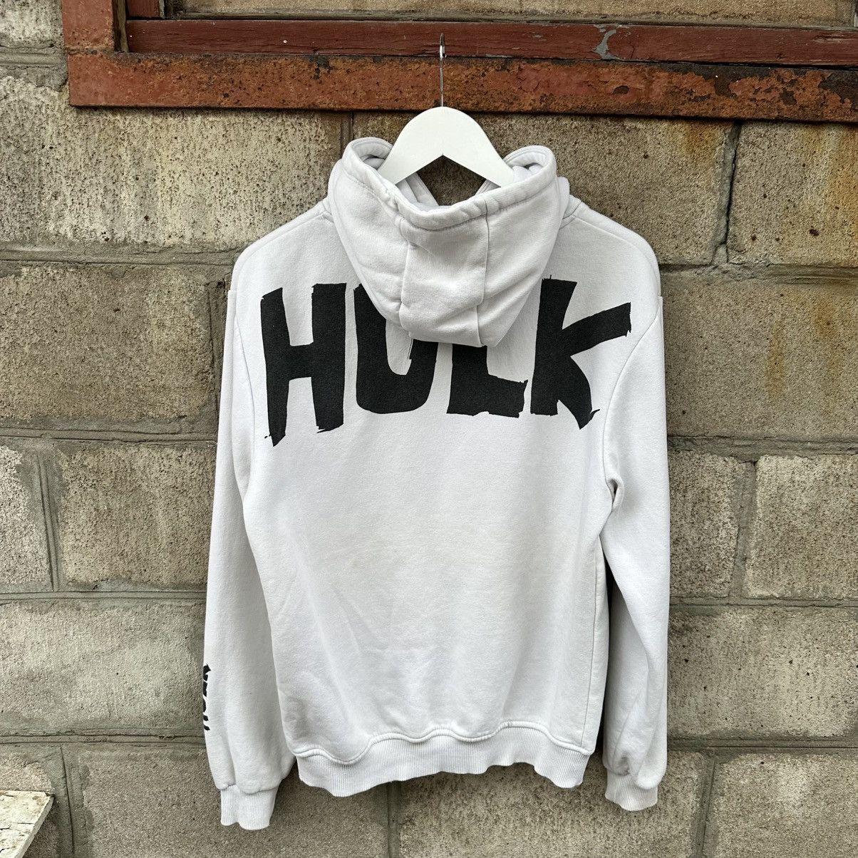 Issey Miyake VTG Marvel Hulk Hoodie Big Logo Size S Y2K Hype Distressed Size US S / EU 44-46 / 1 - 2 Thumbnail