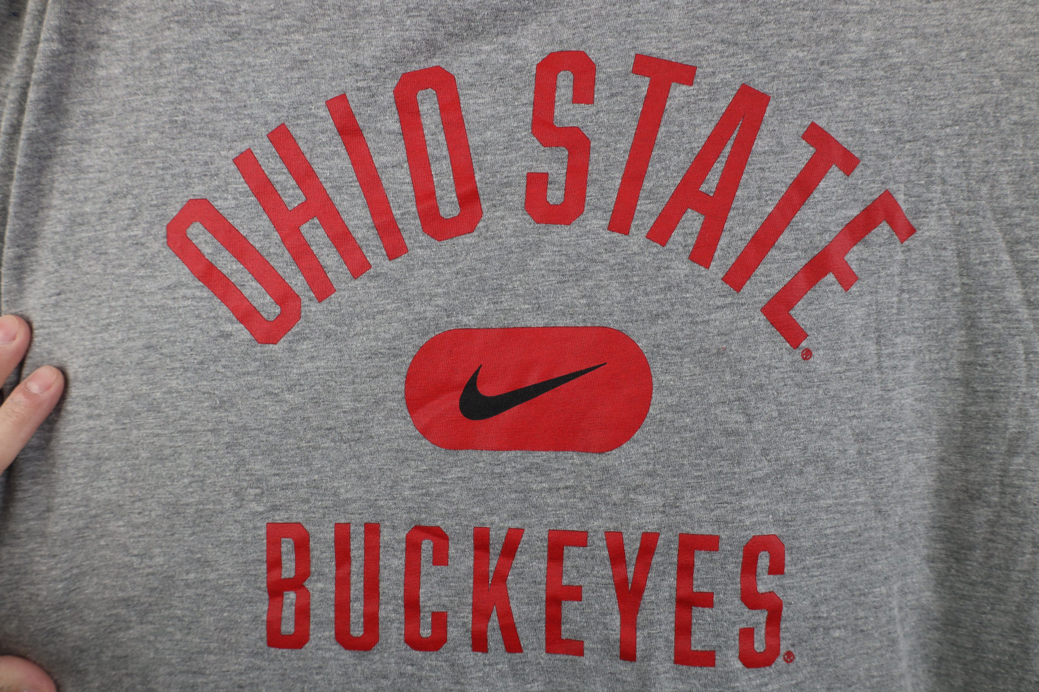 Nike Nike Scott Center Swoosh Ohio State University T-Shirt Gray Size US XXL / EU 58 / 5 - 4 Thumbnail