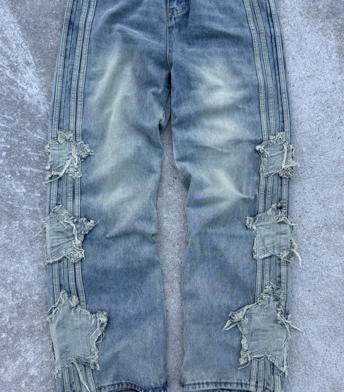 Other Vintage Y2K avantgarde streetwear affliction jeans Size US 30 / EU 46 - 4 Thumbnail
