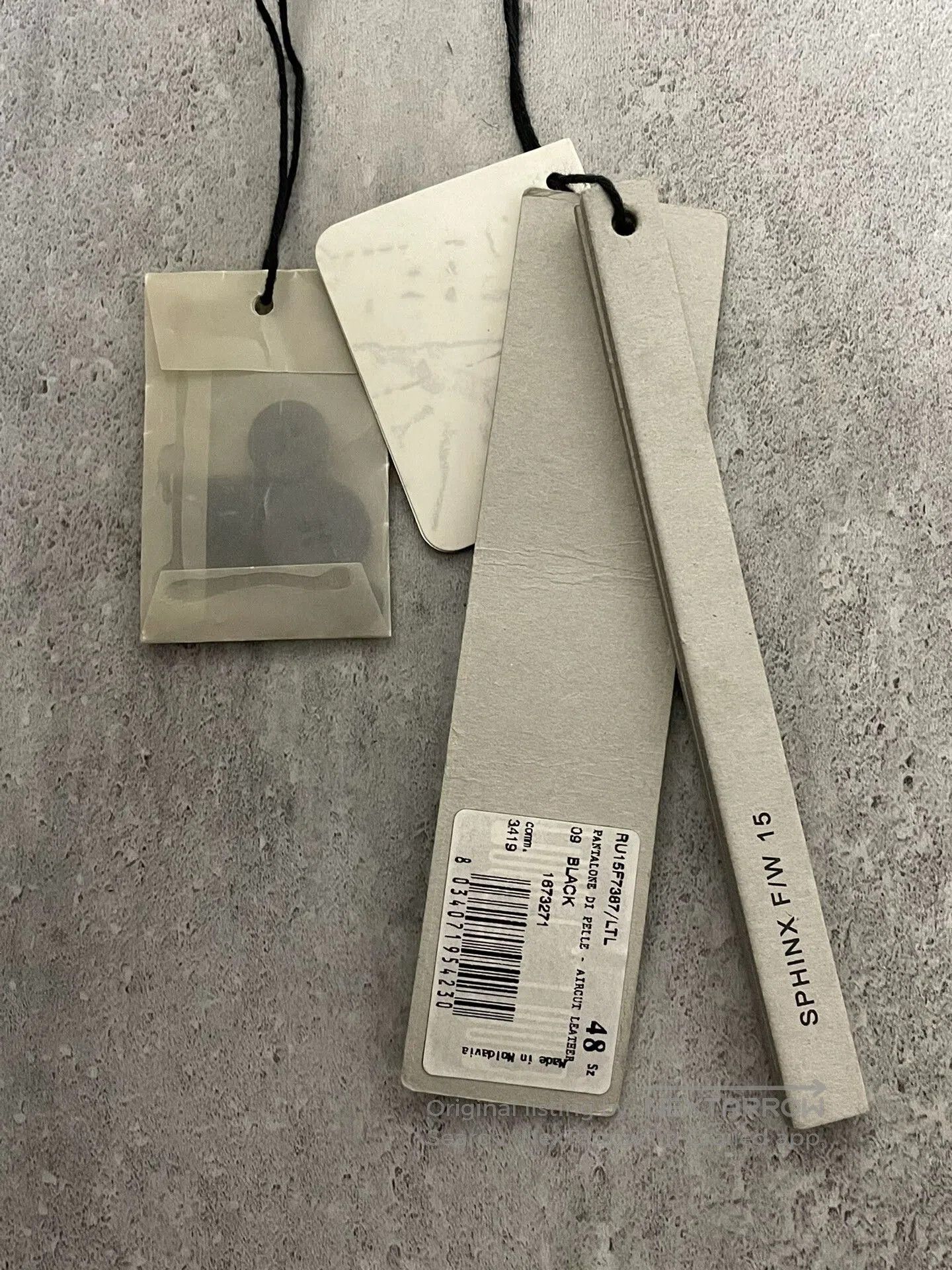 Rick Owens rick owens ro aircut leather pants. Size US 32 / EU 48 - 4 Thumbnail