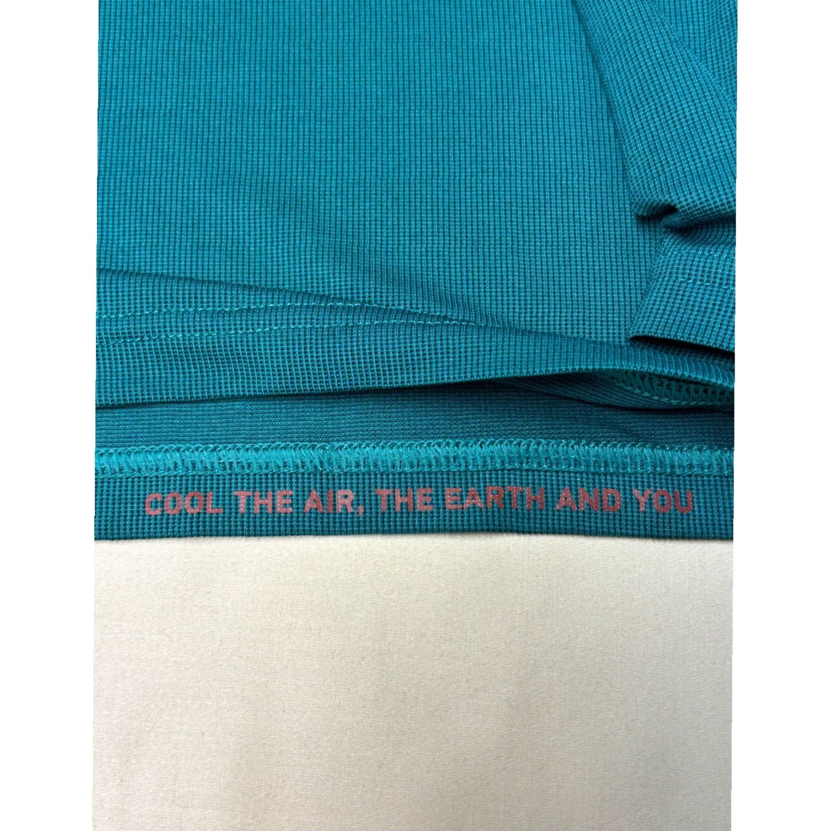 Rhone Rhone Long Sleeve Polo Shirt Men's M Teal Blue Athletic Top Golf Activewear Moisture Wicking Breathable Quick Dry Polo Shirt Mens Size US M / EU 48-50 / 2 - 6 Thumbnail