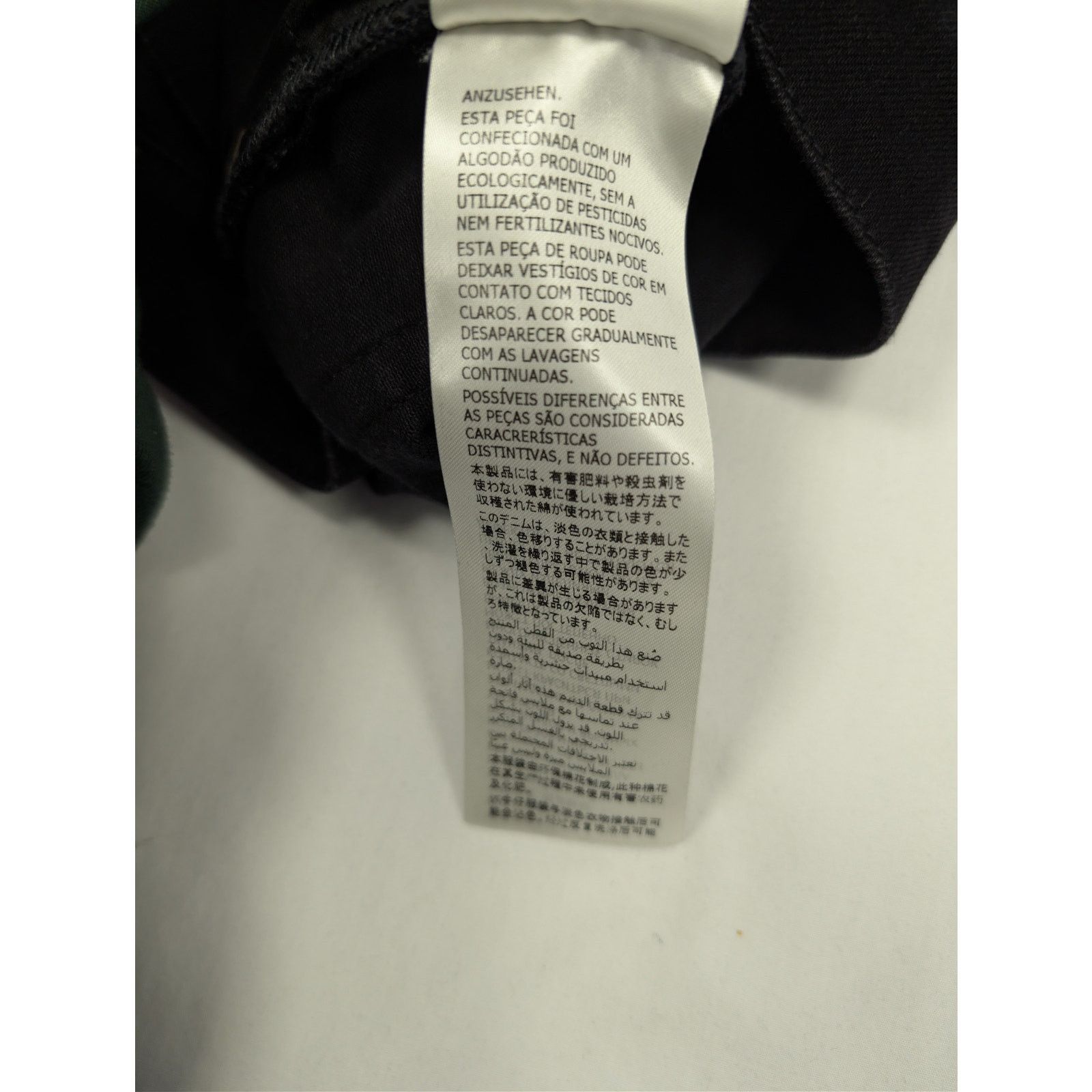 Alexander McQueen o1rshd1 Organic Matte Black Denim Jean in Black Size US 30 / EU 46 - 21 Thumbnail