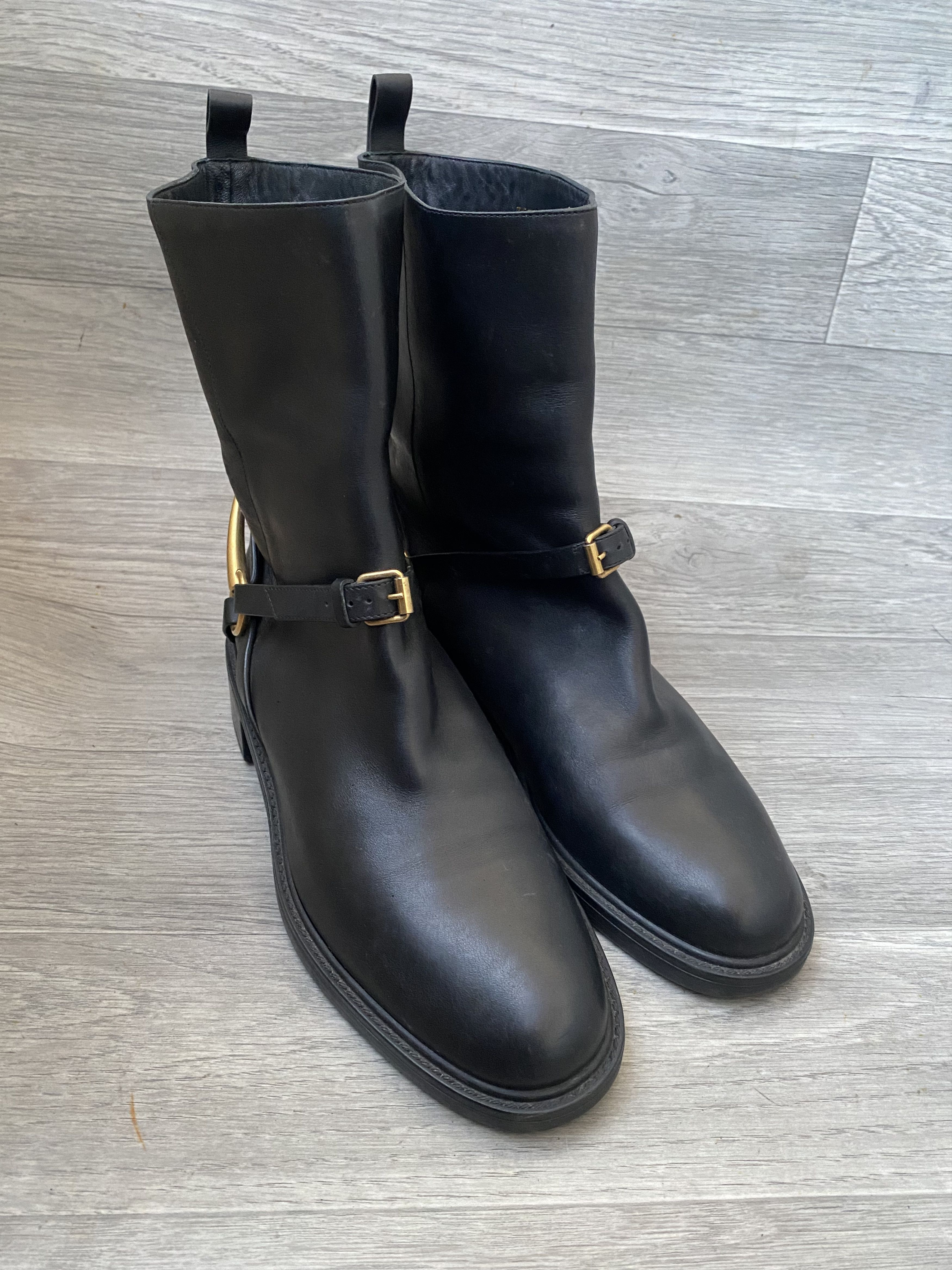 Gucci Gucci horsebit black leathers boots Size US 8 / IT 38 - 7 Thumbnail