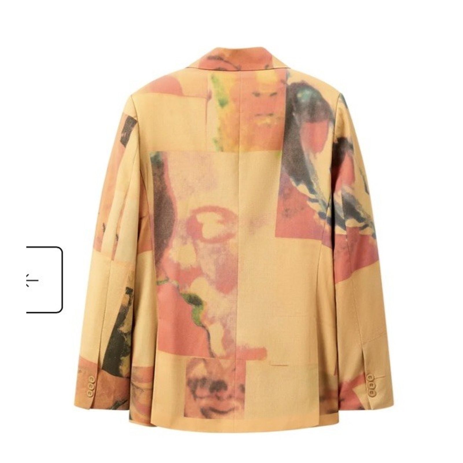 KidSuper KIDSUPER FACES COLLAGE SUIT TOP Size 40R - 2 Thumbnail