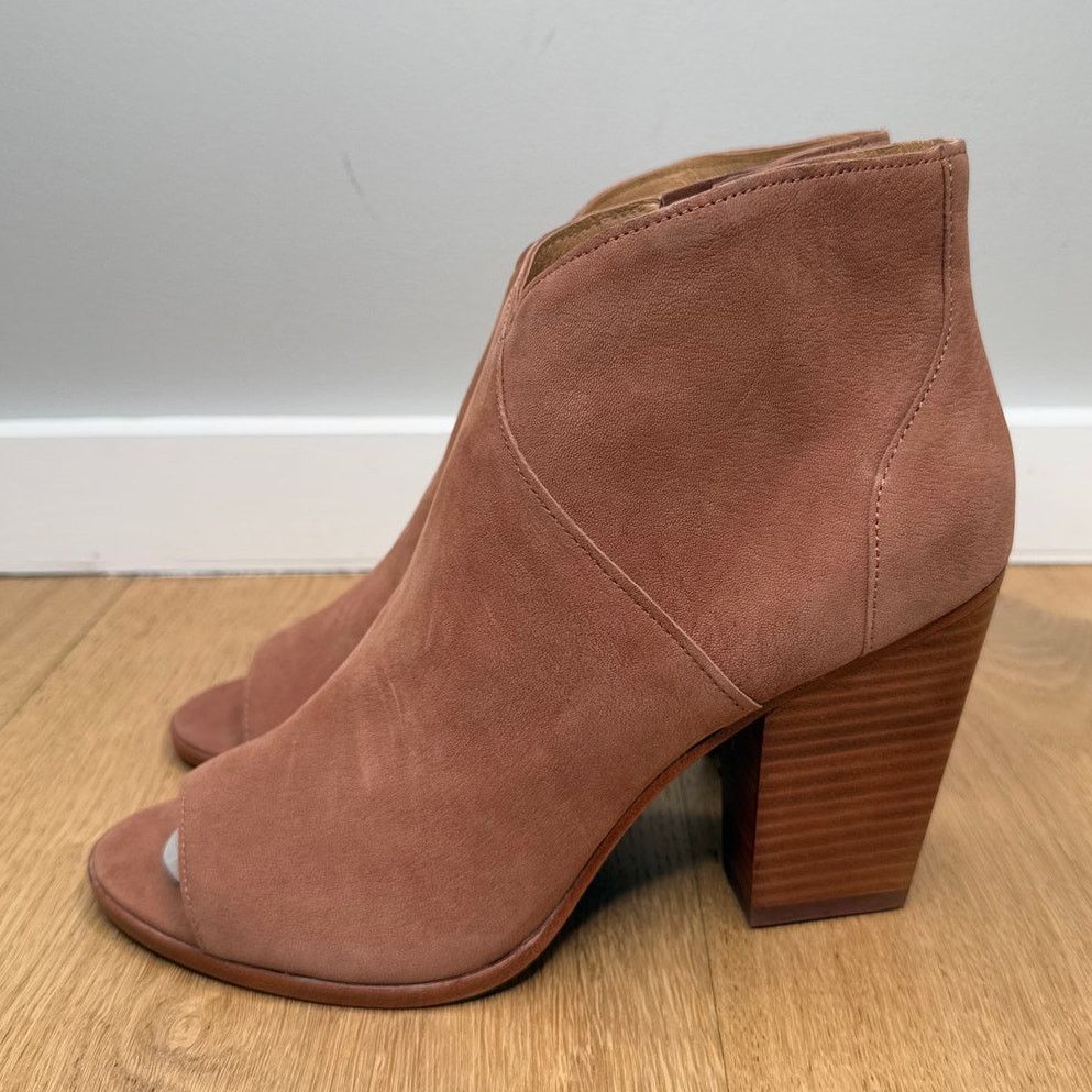 Joie NEW Joie Diya Open Toe High Heel Zippered Leather Bootie Size US 9.5 / IT 39.5 - 1 Thumbnail
