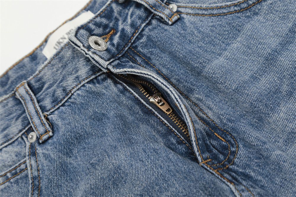 Japanese Brand × Jean Washed Distressed Gradient Dyed Jeans Size US 33 - 4 Thumbnail
