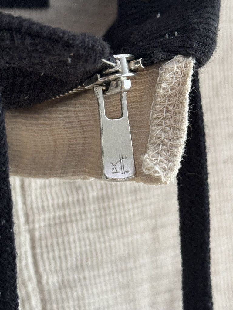 Other GOER – Handcrafted Korean Waffle Knit Two-Tone Zip Hoodie Size US S / EU 44-46 / 1 - 3 Thumbnail