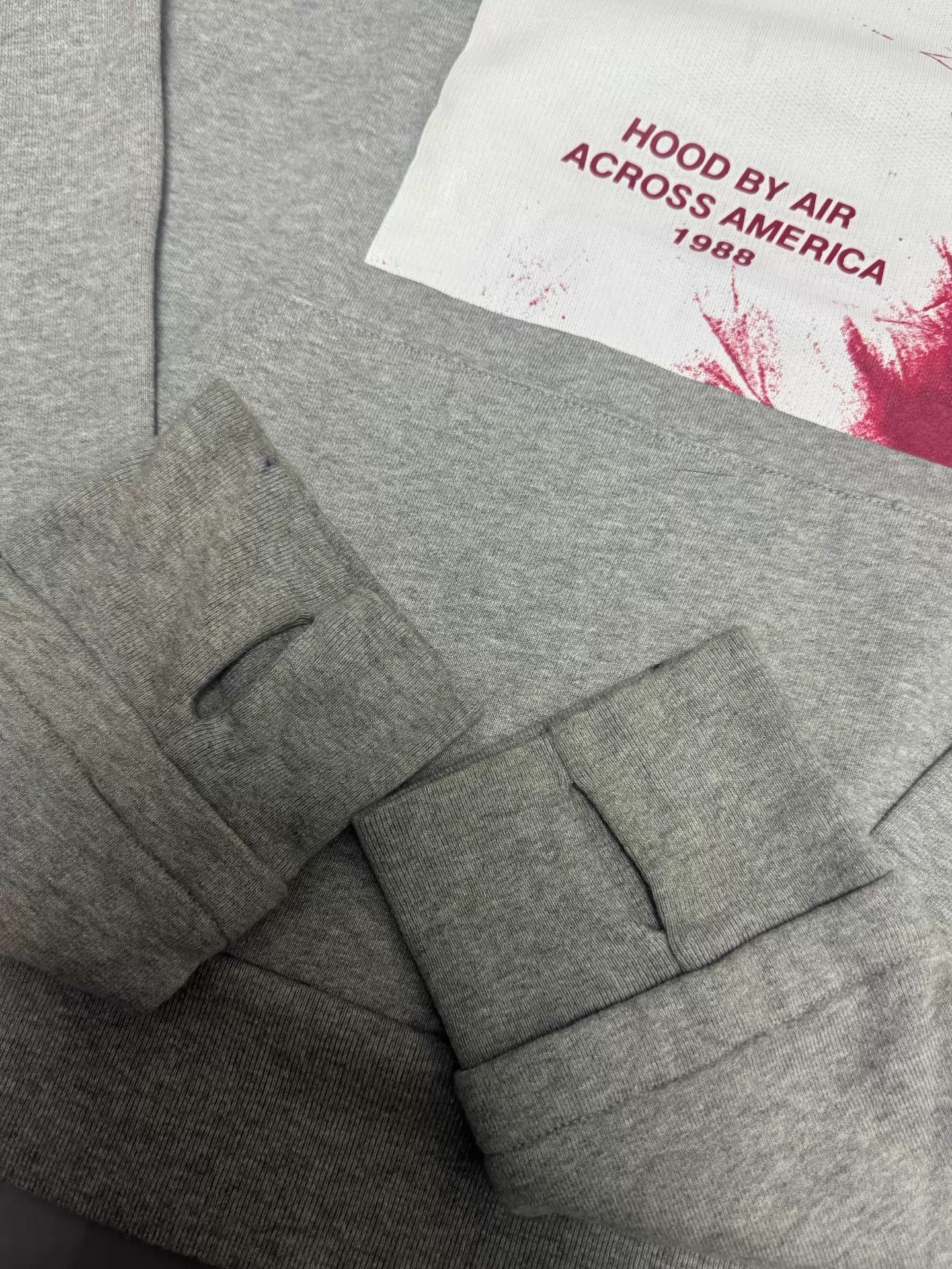 Hood By Air Hood by Air 16fw Deadly Rare Thief Ninja Sleeve Sweatshirt M Size US M / EU 48-50 / 2 - 3 Thumbnail