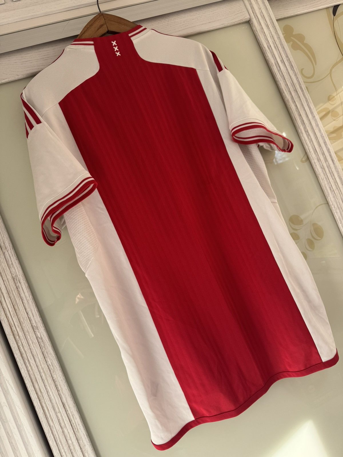 Adidas Ajax 2023-2024 Home Soccer Jersey Football Shirt Kit Size US XL / EU 56 / 4 - 7 Thumbnail