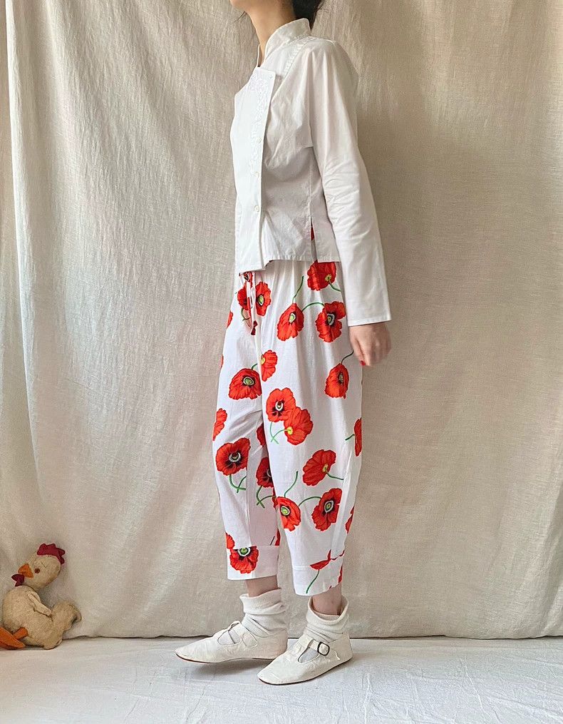 Kenzo KENZO sizeM Poster cone pants Size 25" / US 0 / IT 36 - 4 Thumbnail