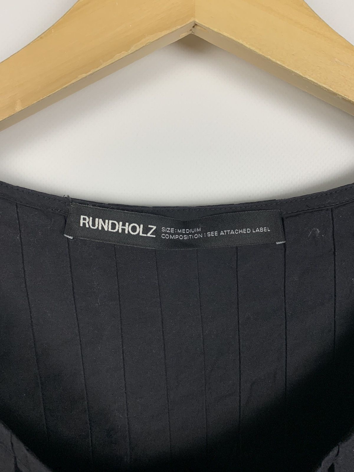 Rundholz Rundholz Avant-Garde Pleated Cargo Multipocket Dress Black Size M / US 6-8 / IT 42-44 - 14 Thumbnail