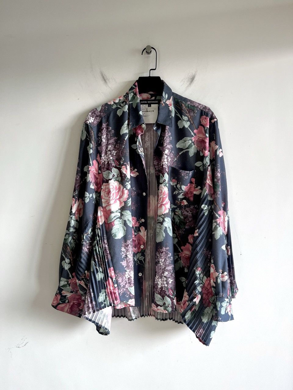 Junya Watanabe JUNYA WATANABE COMME des GARCONS Floral Print Button Blouse Size S / US 4 / IT 40 - 2 Thumbnail