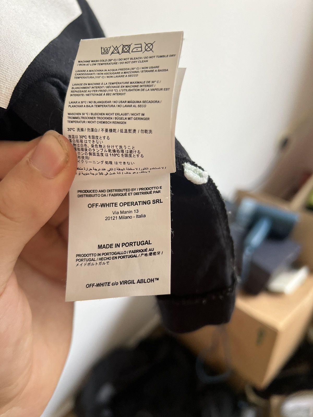 Off-White Off white OG seeing things TEE Size US M / EU 48-50 / 2 - 13 Thumbnail