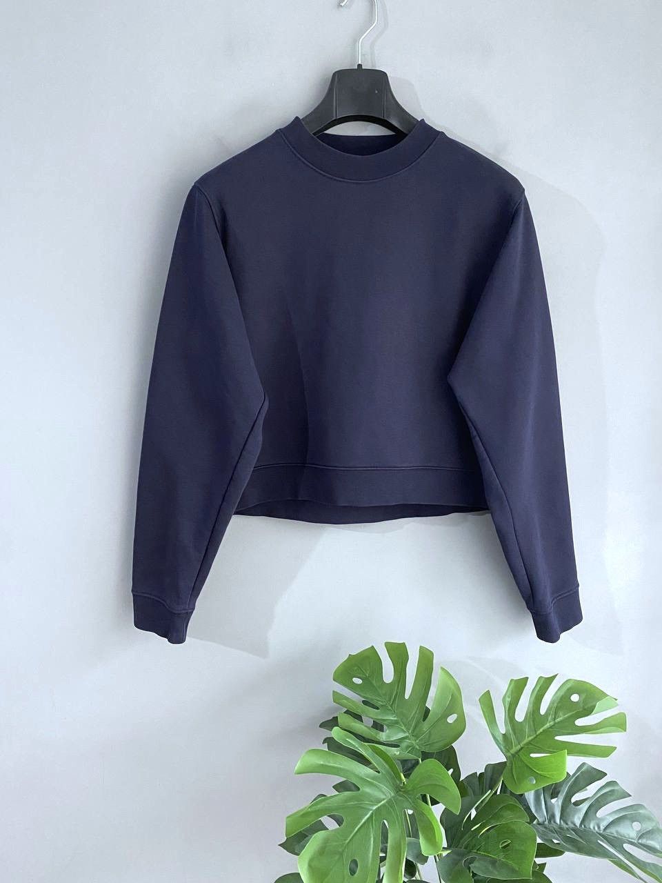 Acne Studios Acne Studios Women's Blue Shortened Sweatshirt, Size M Size M / US 6-8 / IT 42-44 - 1 Thumbnail